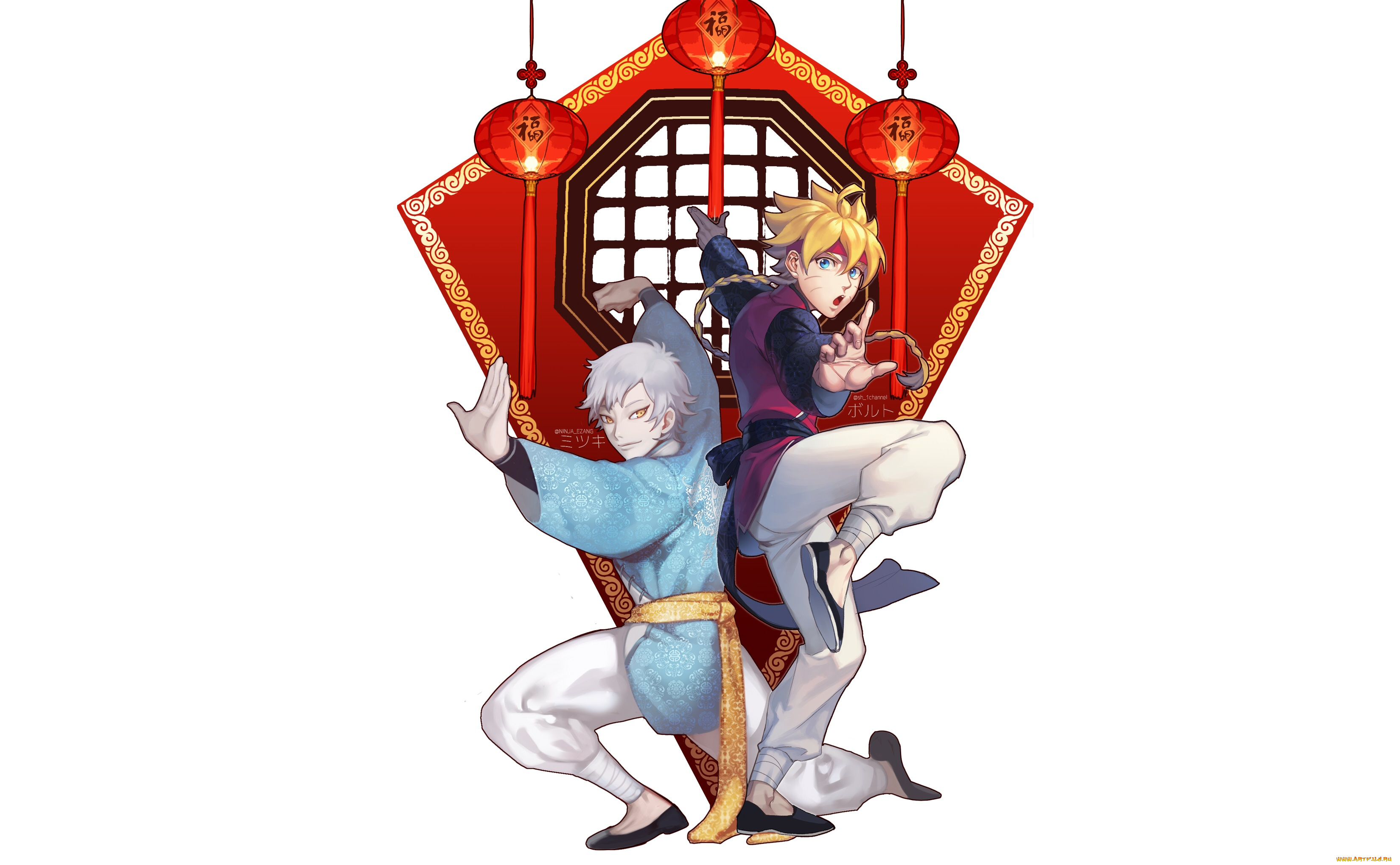 аниме, naruto, персонажи