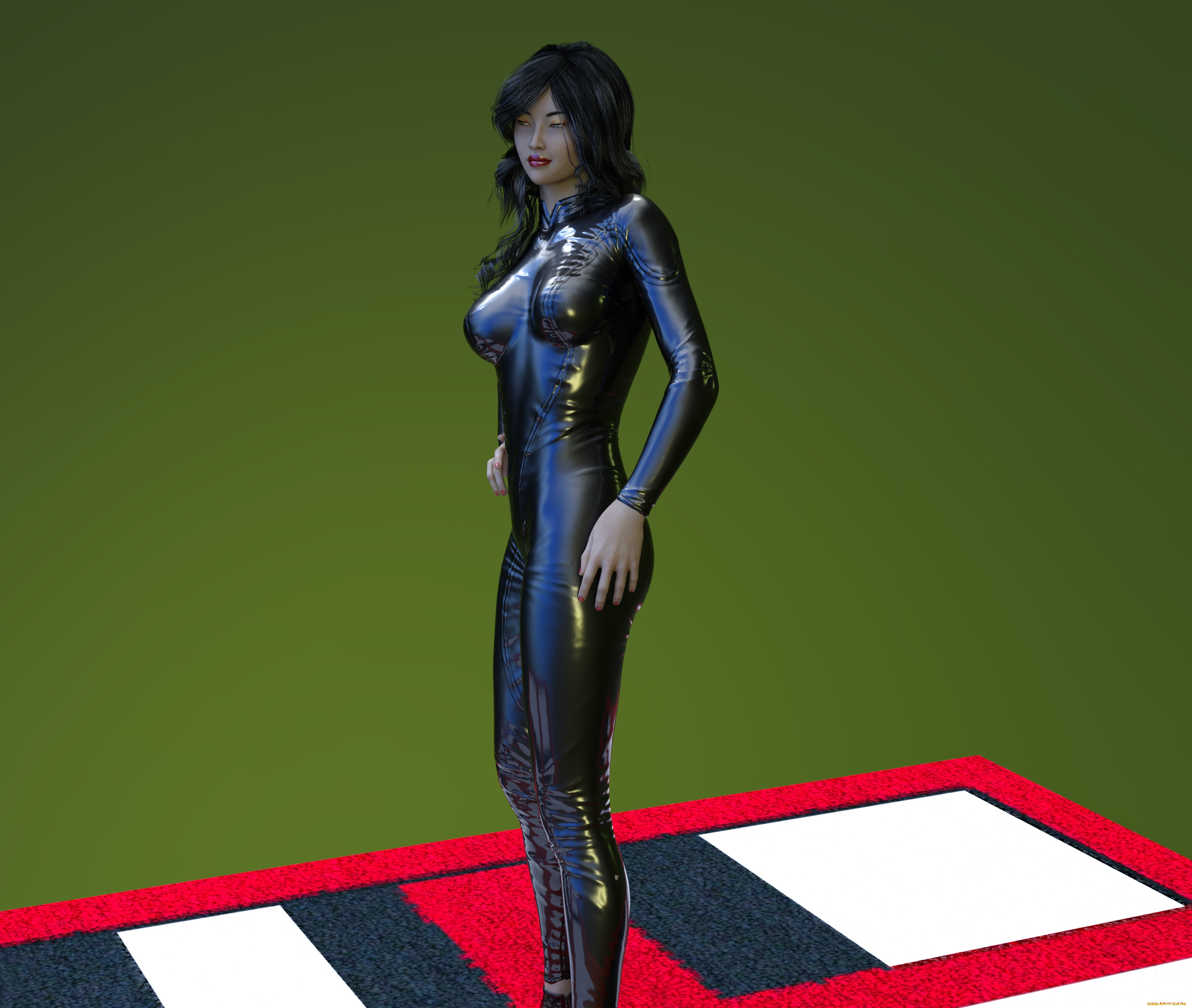 3д, графика, люди, , people, девушка, взгляд, фон