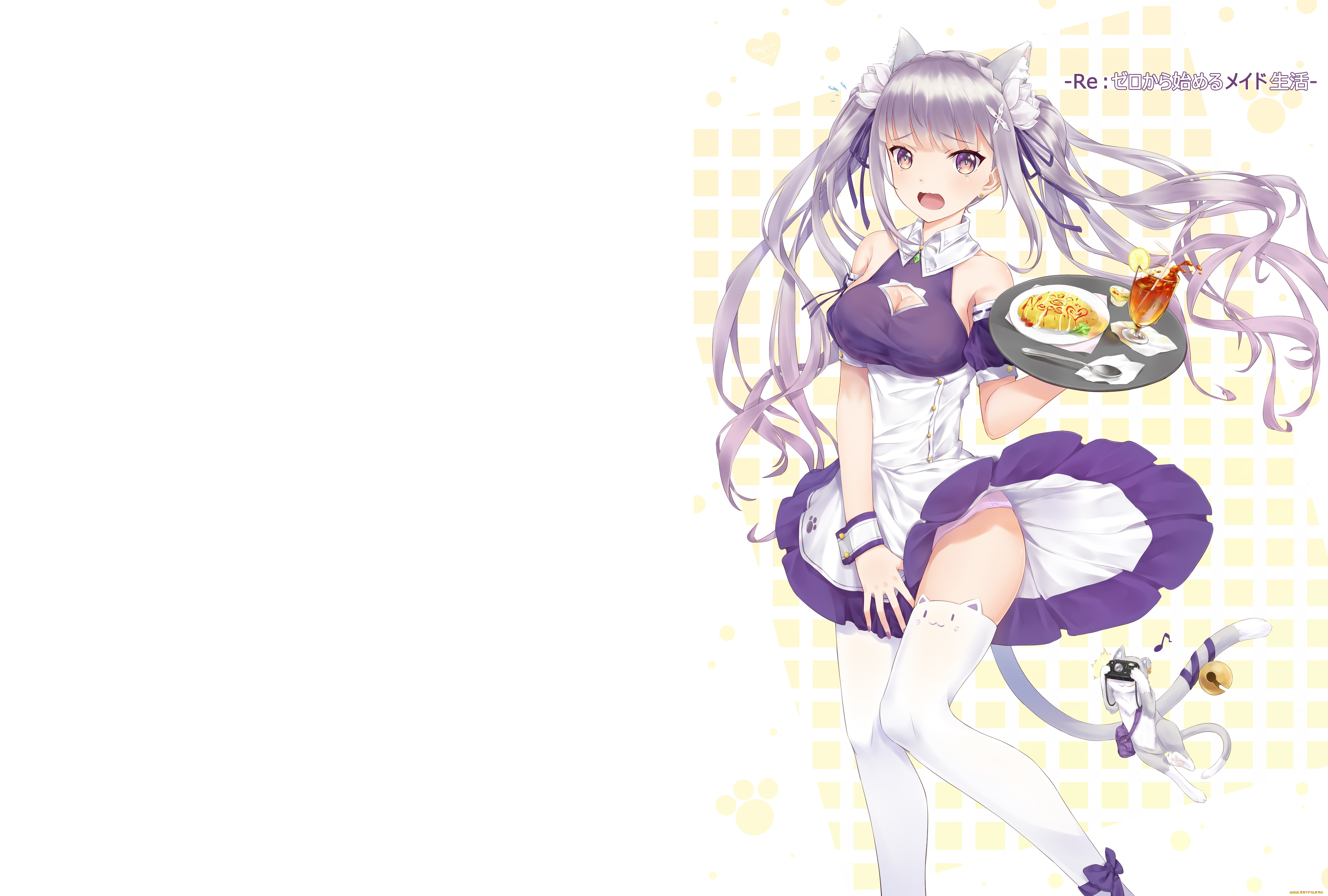 аниме, re, , zero, kara, hajimeru, isekai, seikatsu, emilia, pack