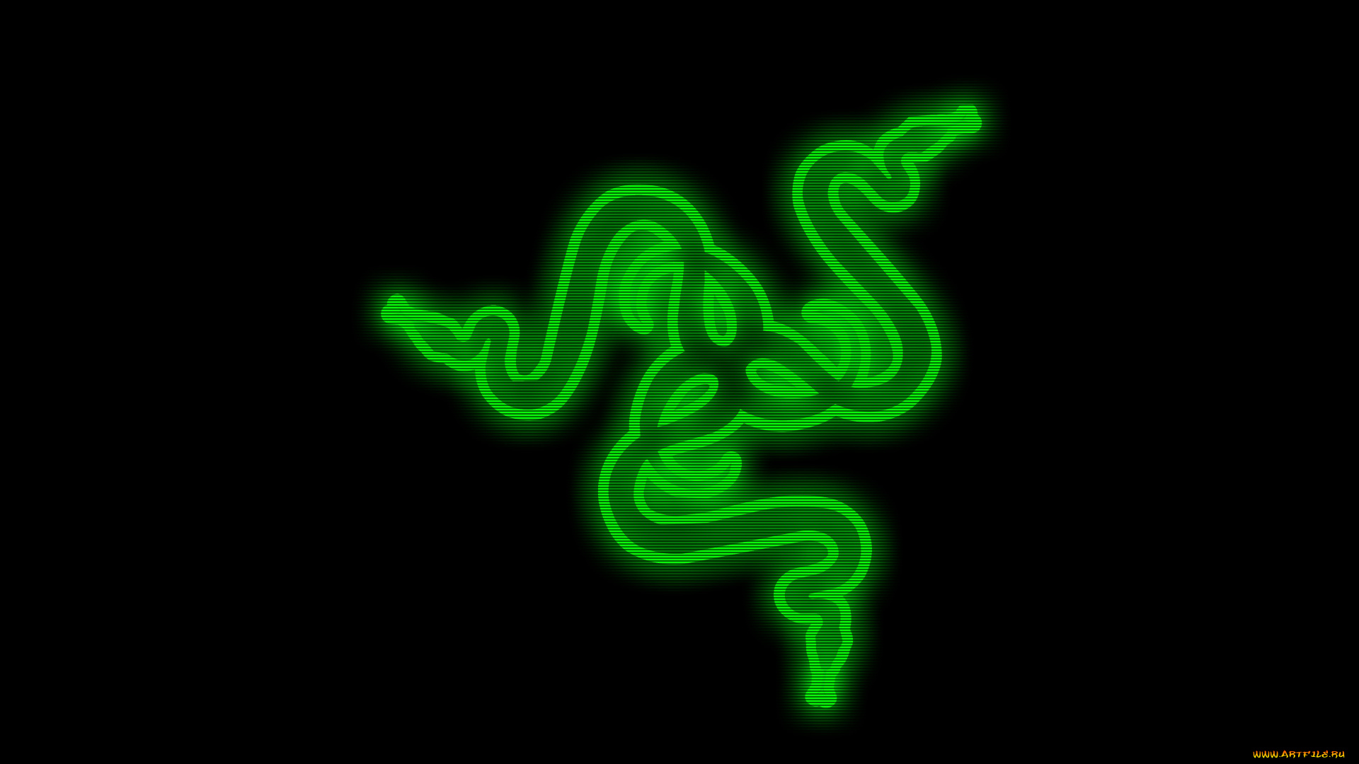 компьютеры, razer, логотип, фон