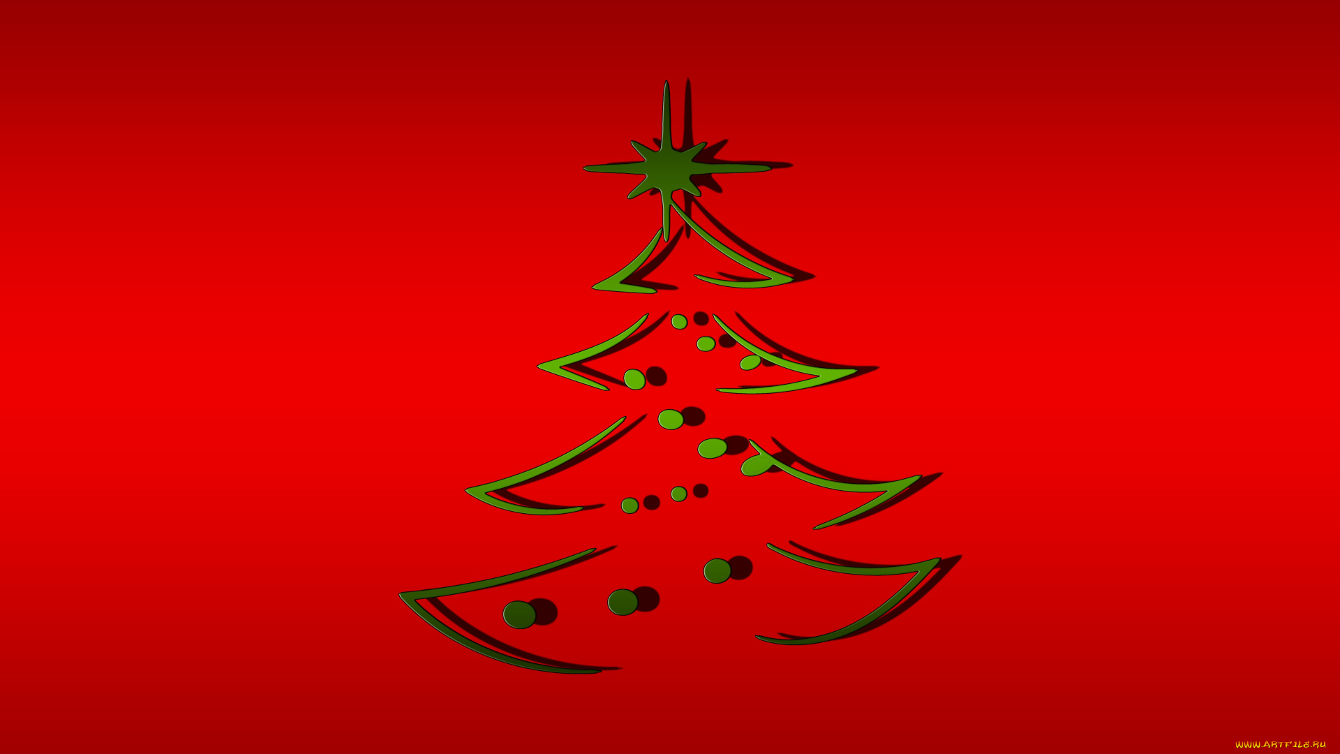 праздничные, векторная, графика, , новый, год, фон, елка