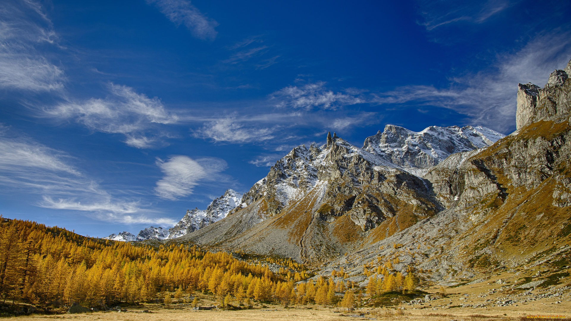 природа, горы, простор