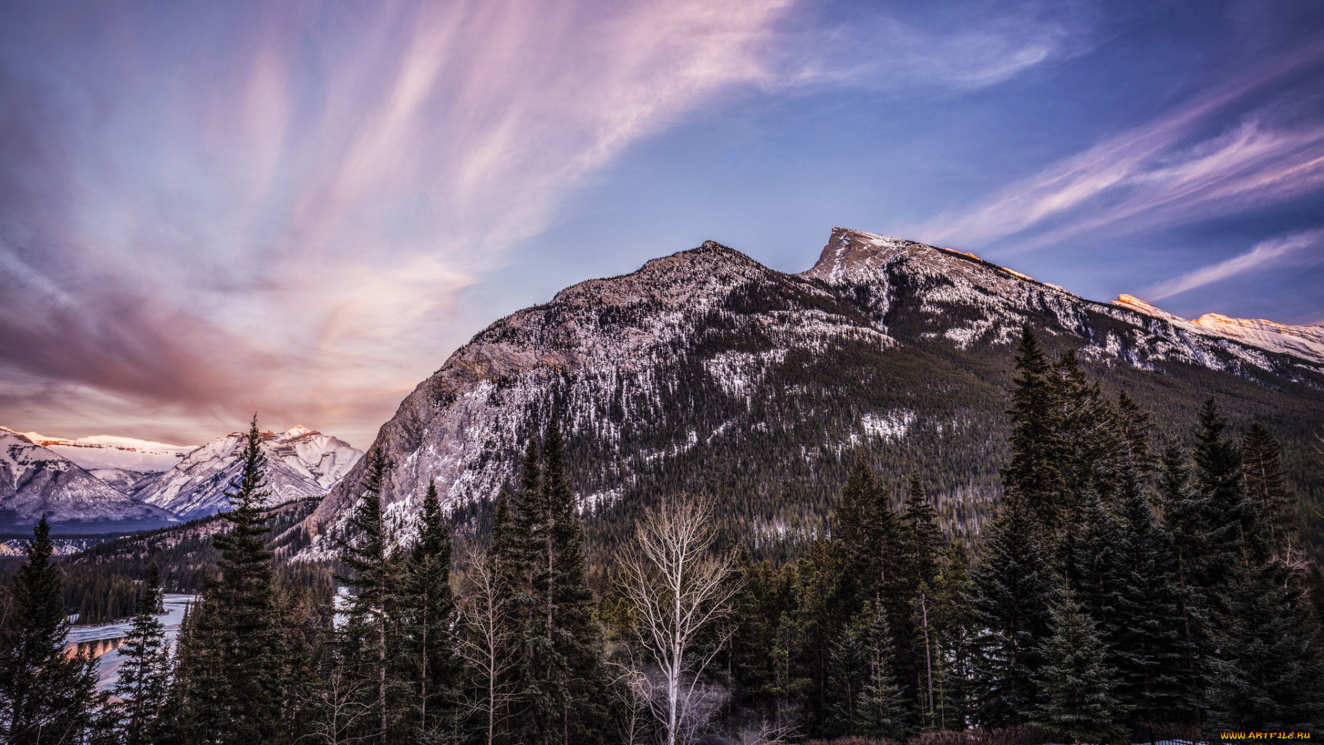 природа, горы, простор