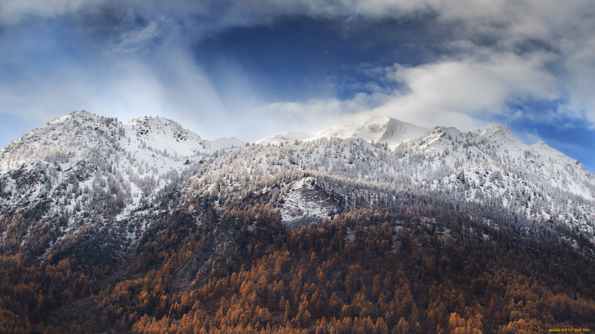 природа, горы, простор