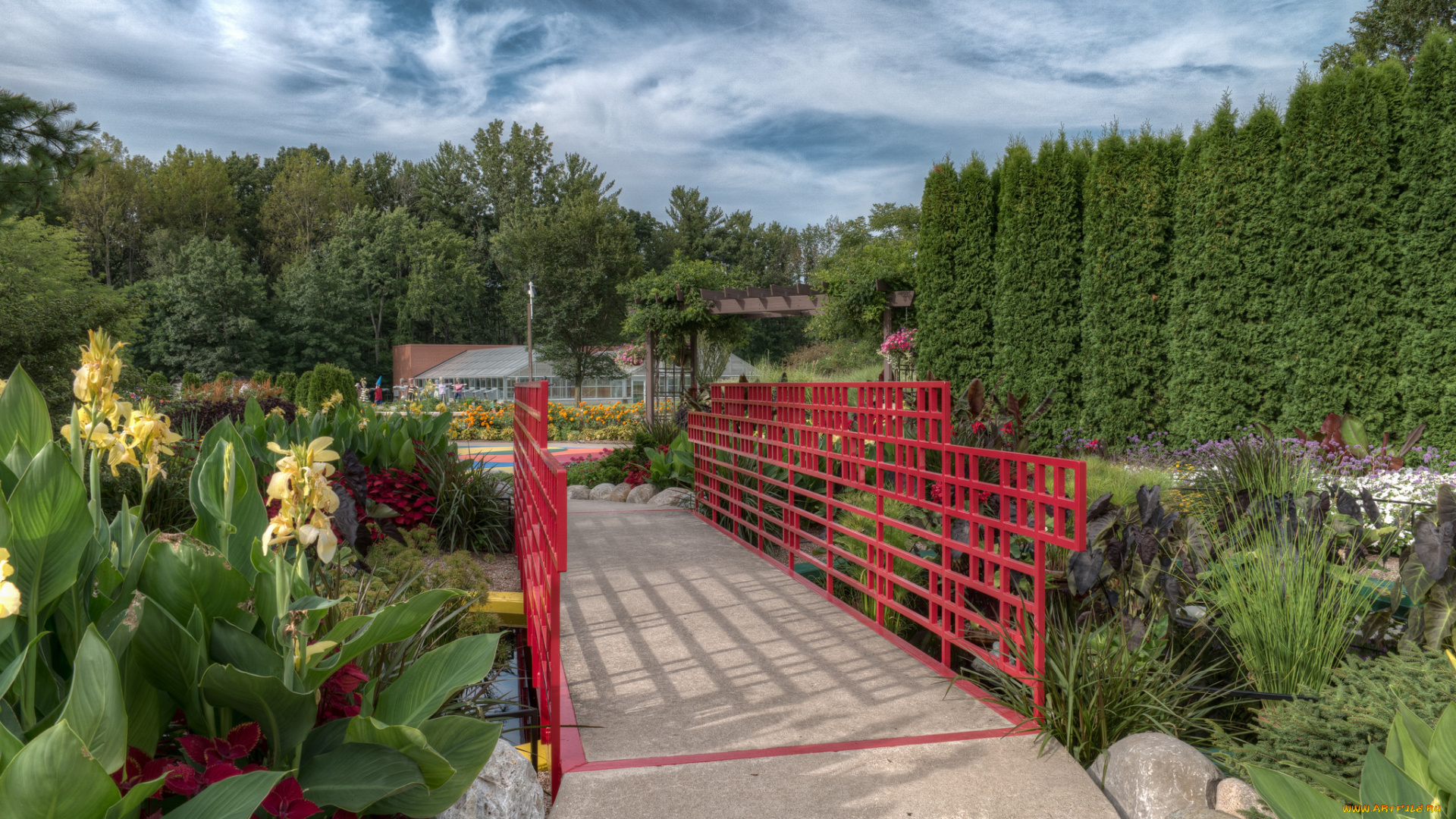 природа, парк, простор