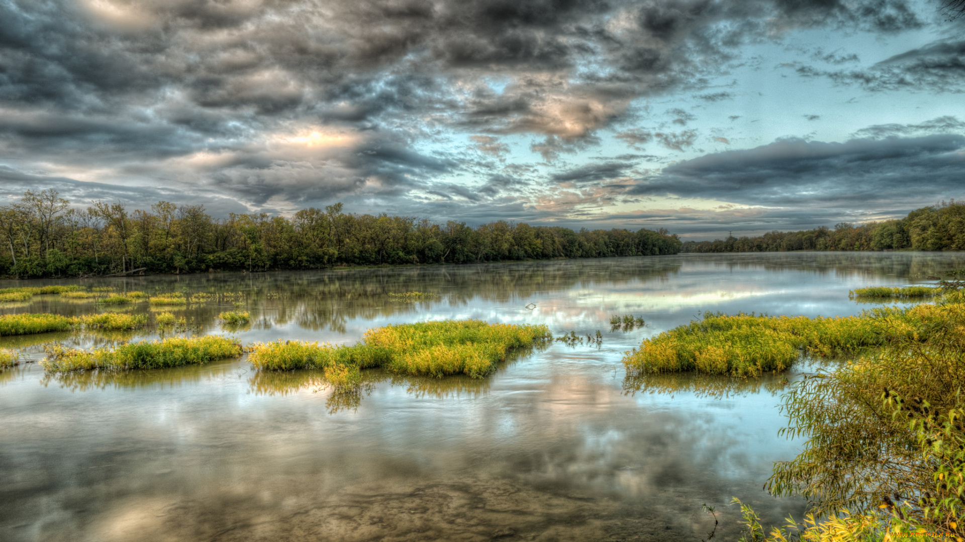 природа, реки, озера, простор