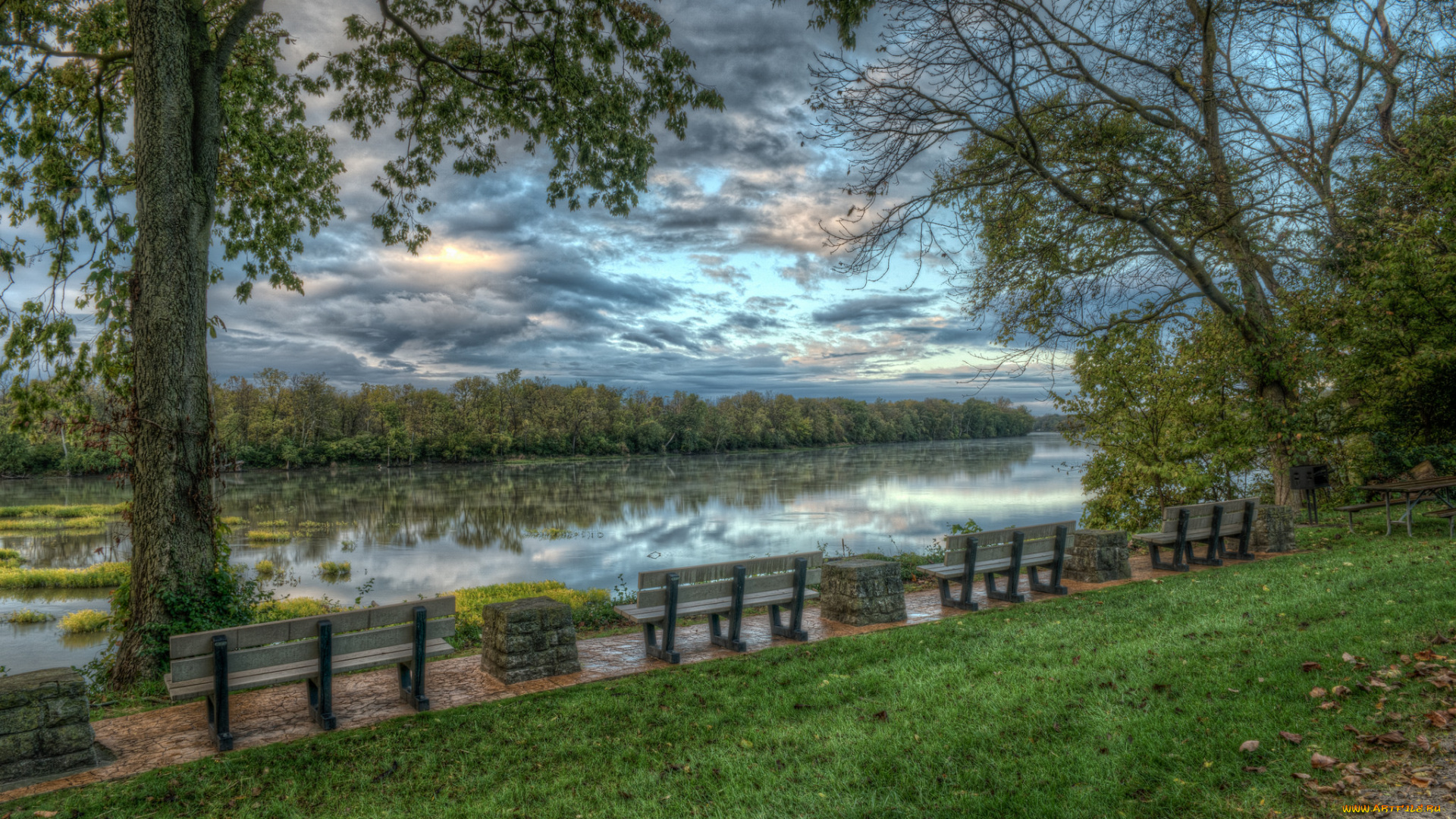 природа, реки, озера, простор