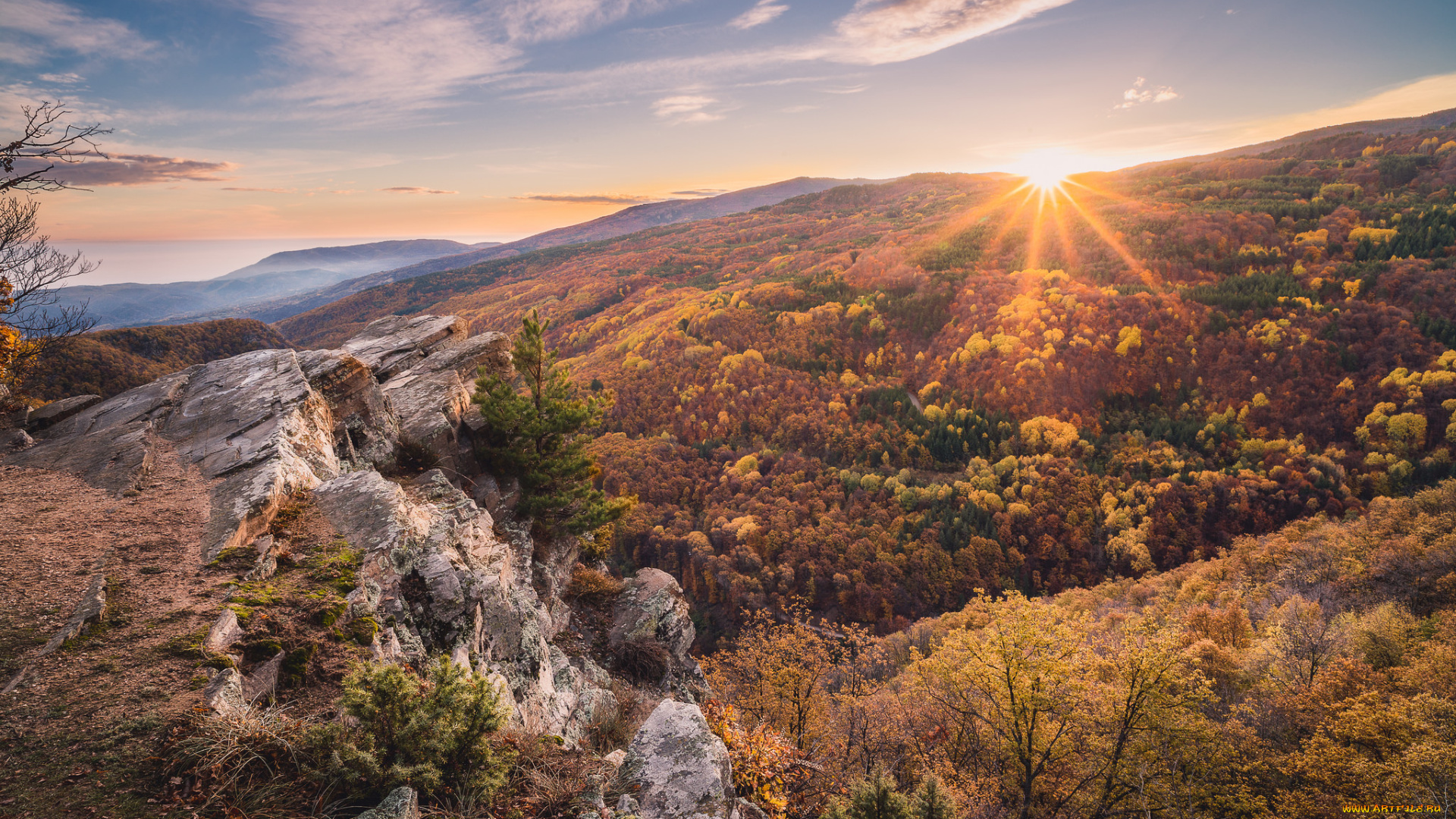 природа, восходы, закаты, простор