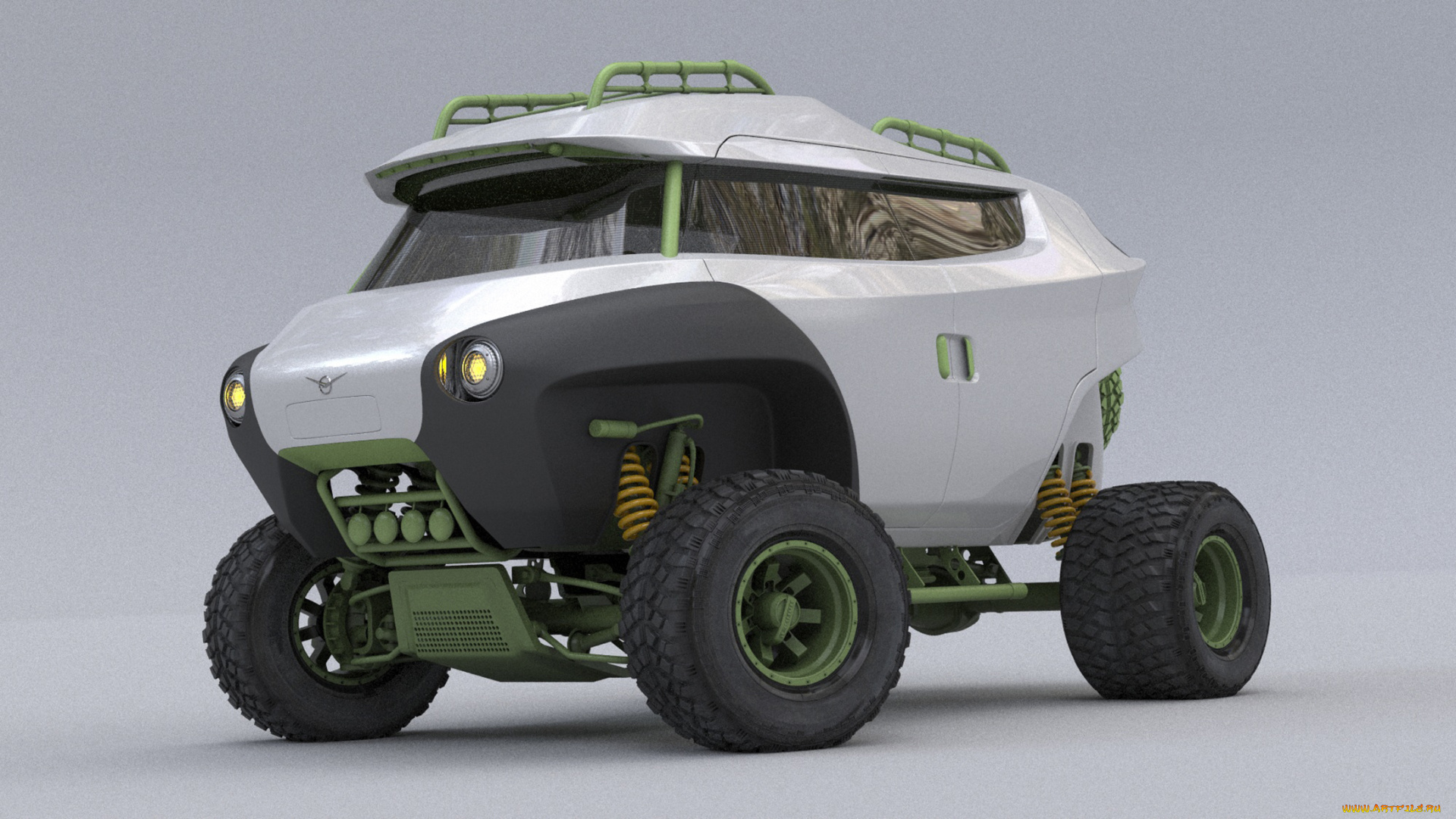uaz, buhanka, concept, автомобили, 3д, concept, buhanka, uaz