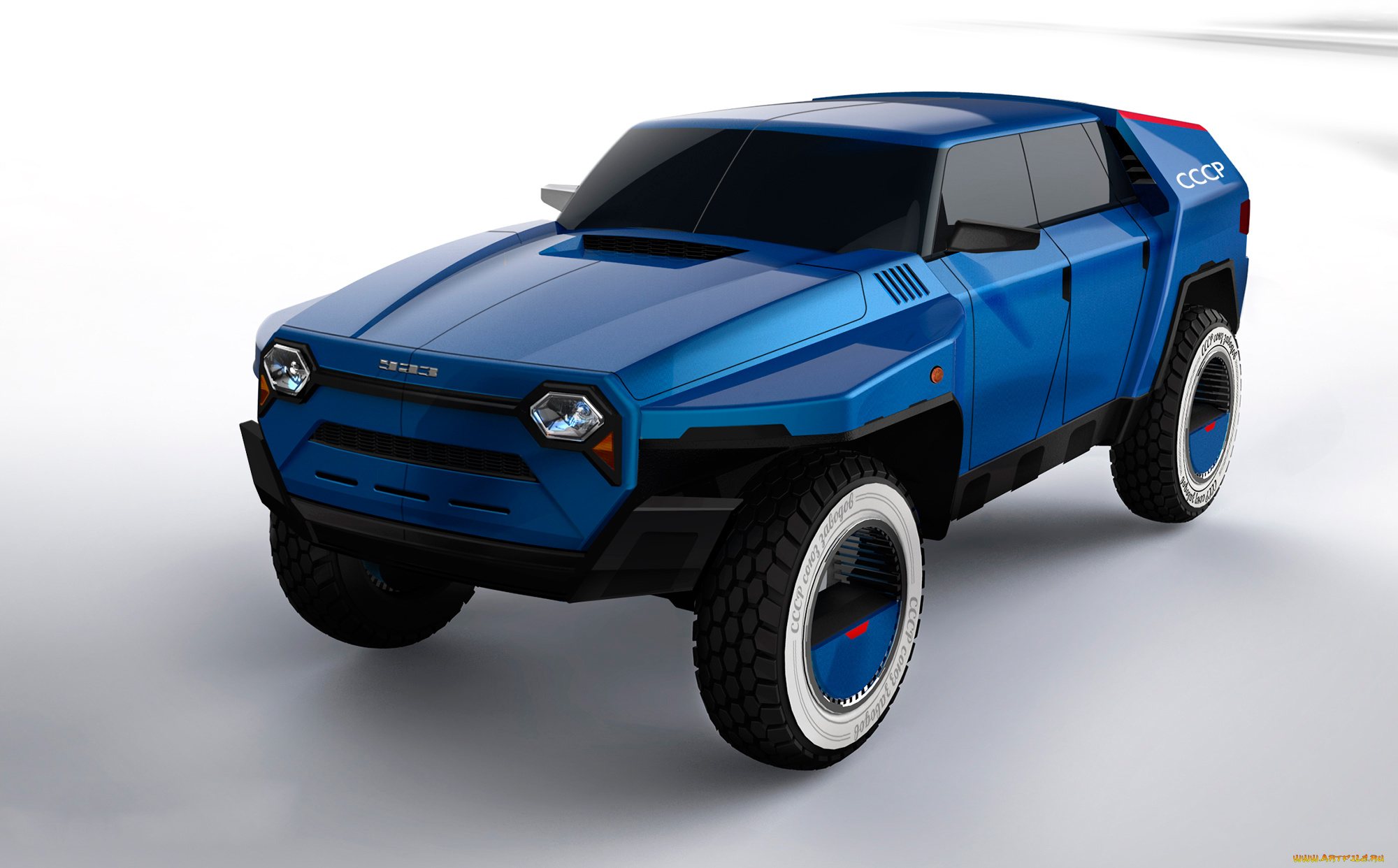 uaz, 33, спорт, автомобили, 3д, uaz, синий, спорт, 33