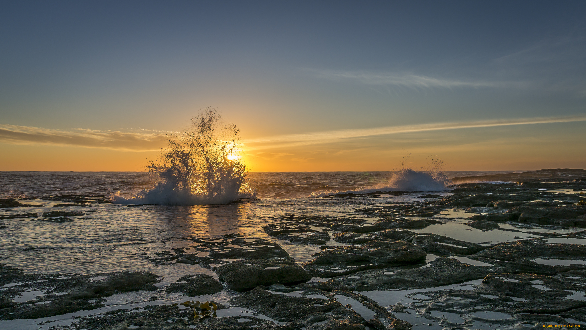 природа, восходы, закаты, простор