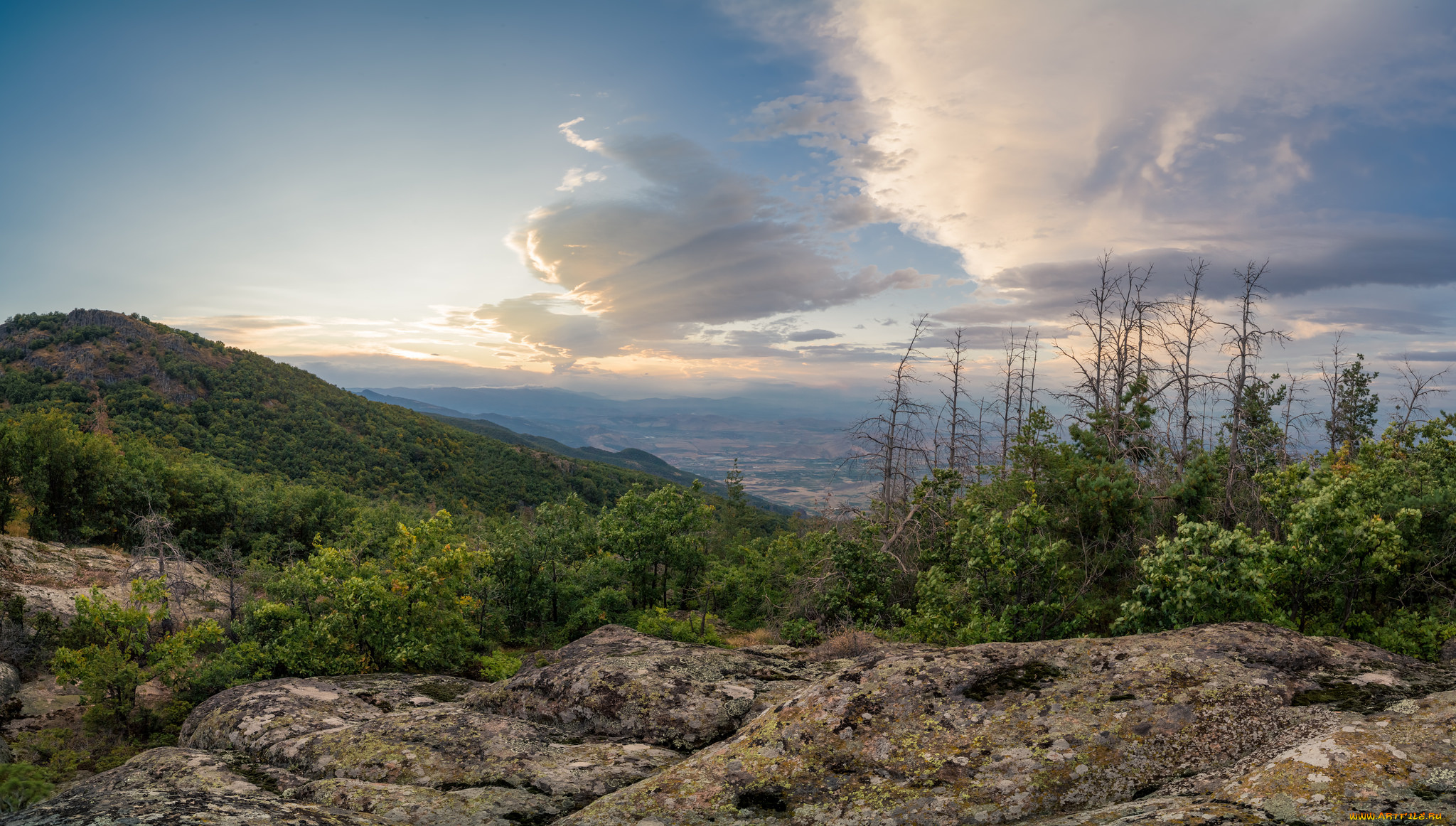 природа, горы, простор