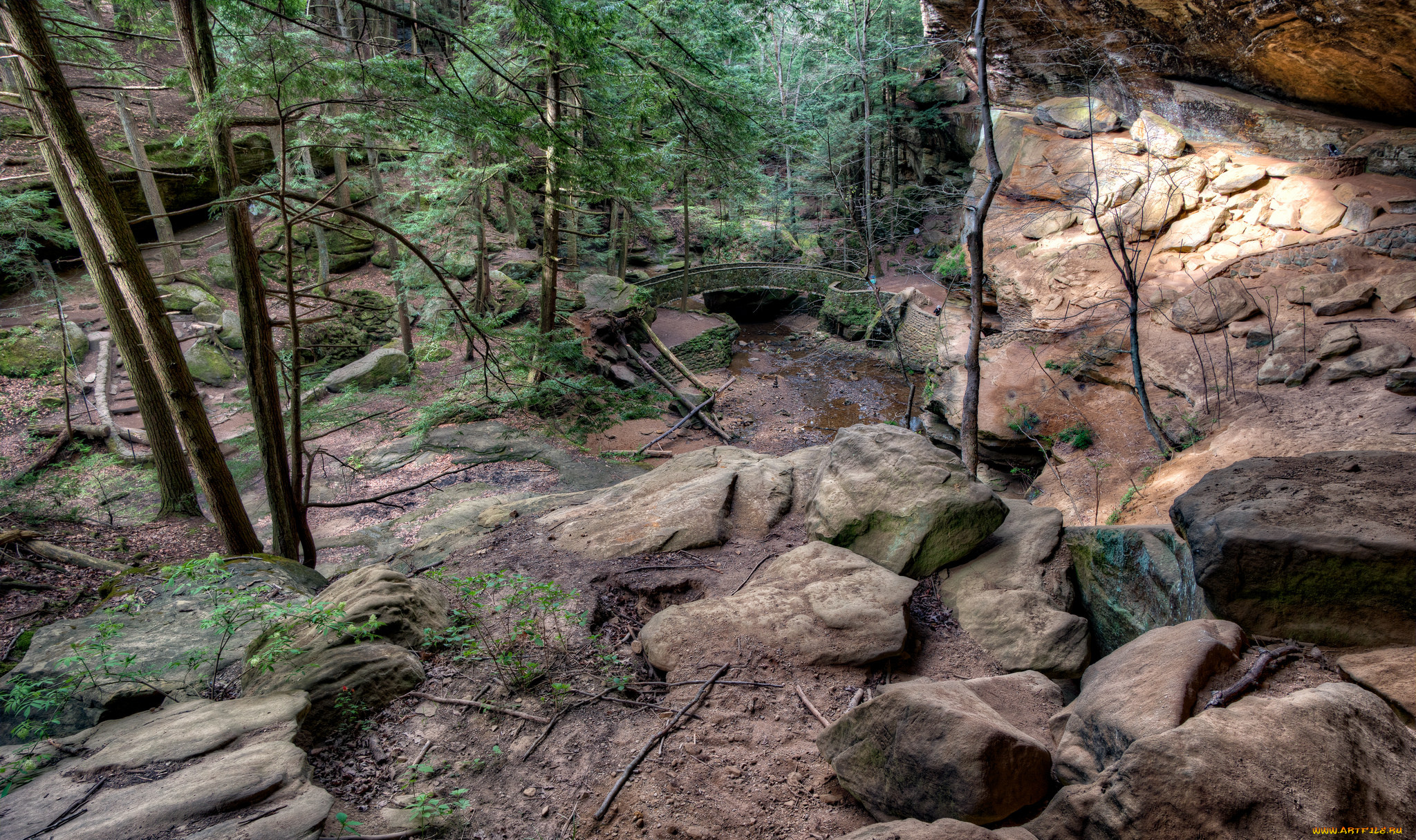 природа, горы, простор