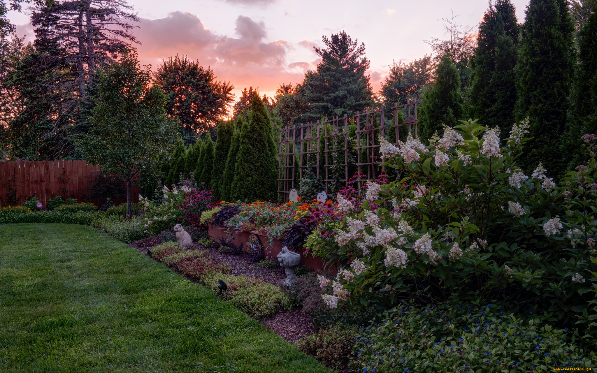 природа, парк, простор