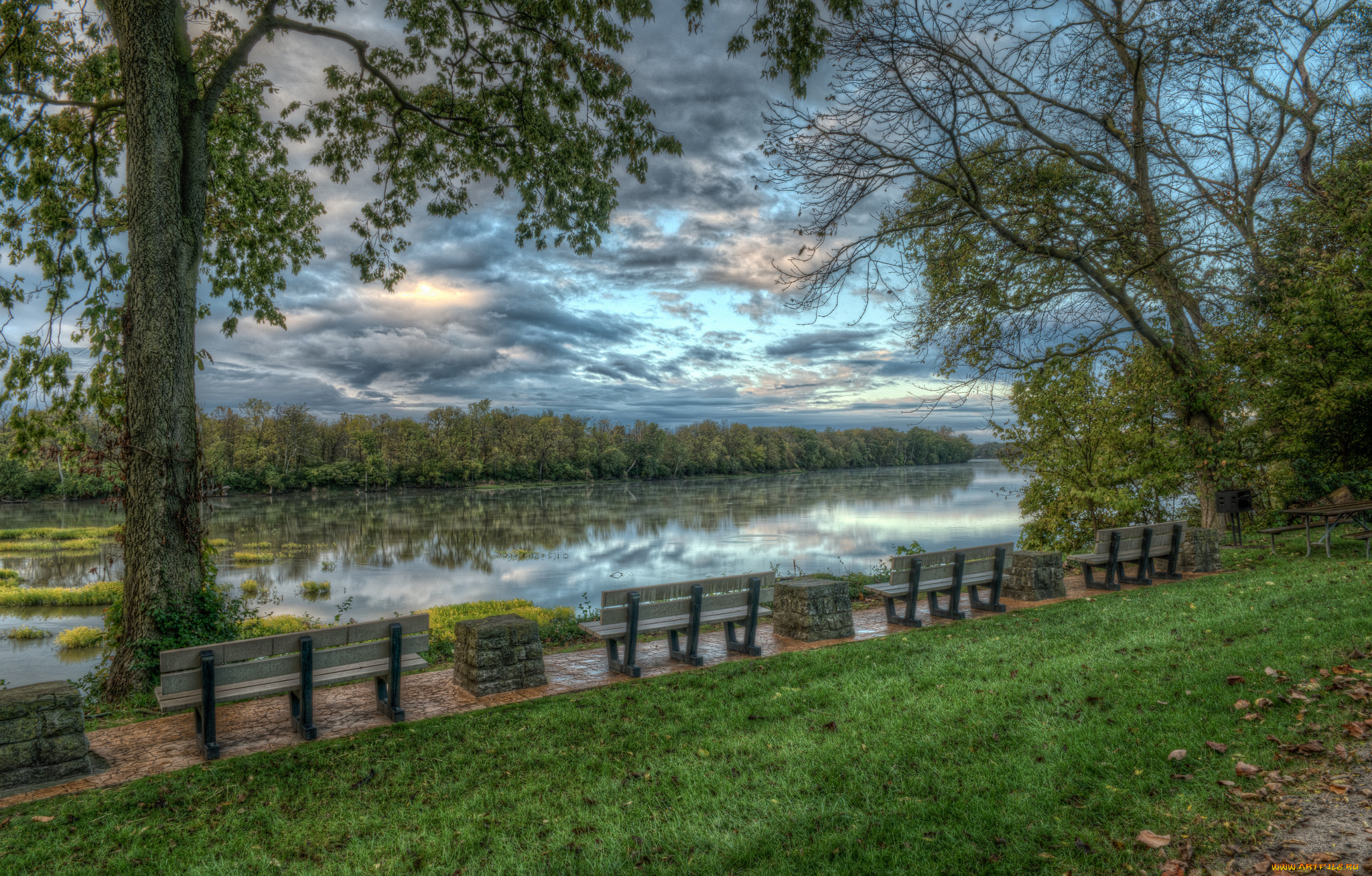 природа, реки, озера, простор