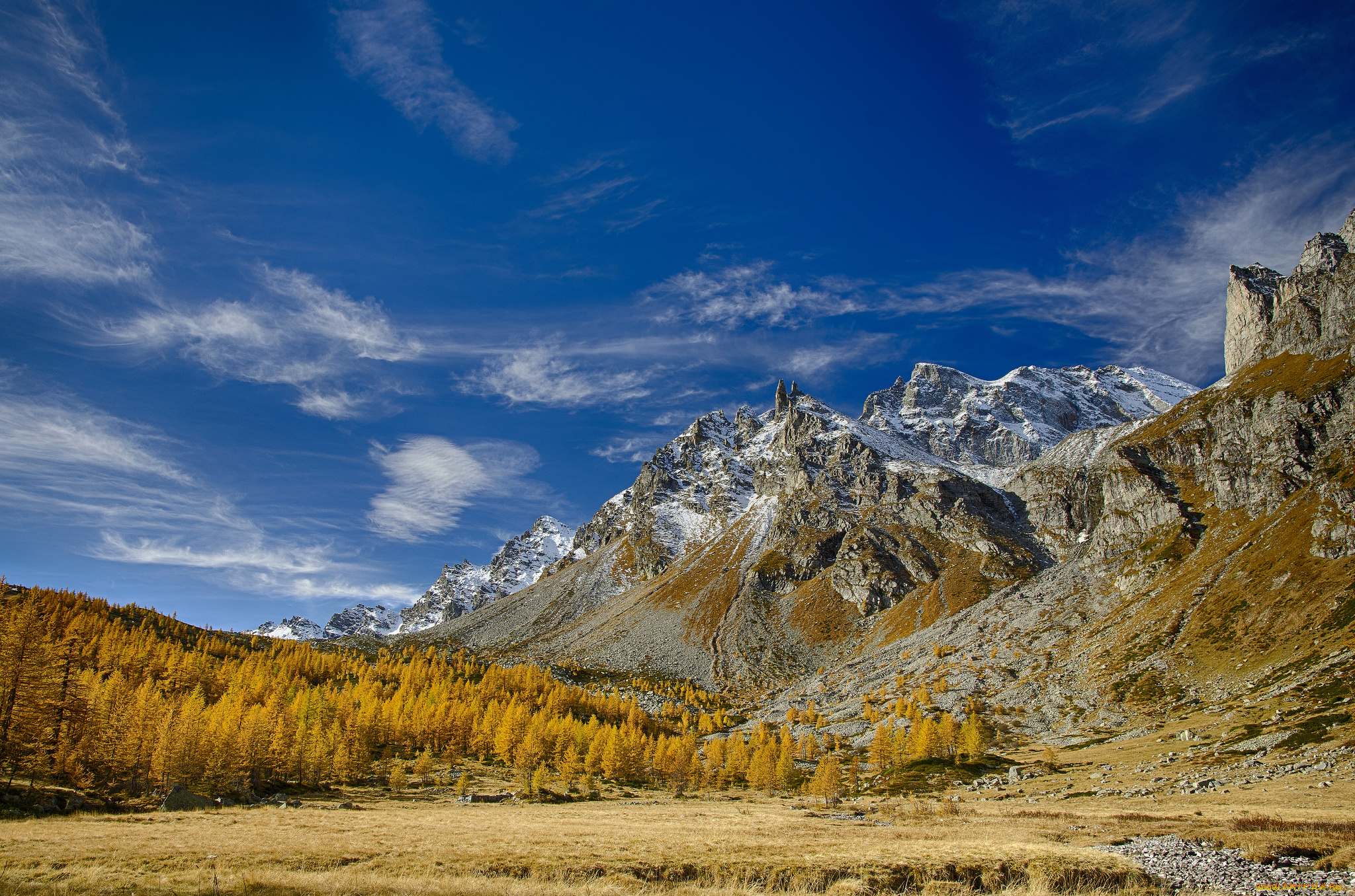 природа, горы, простор