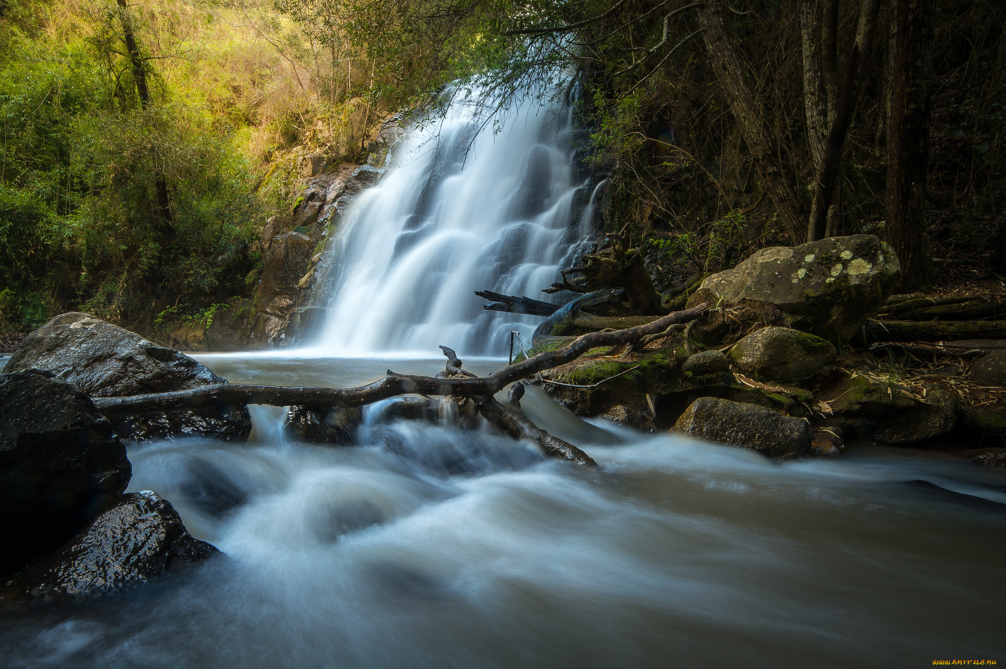природа, водопады, простор