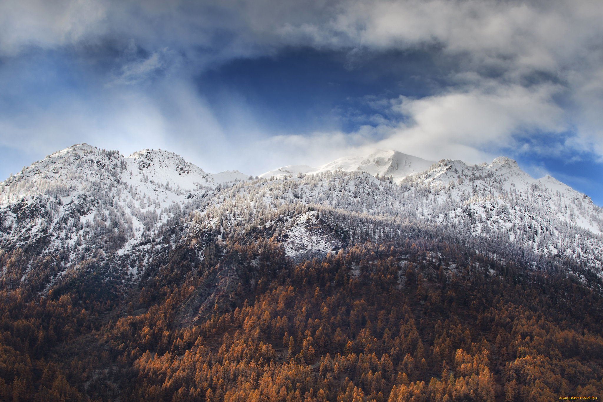 природа, горы, простор