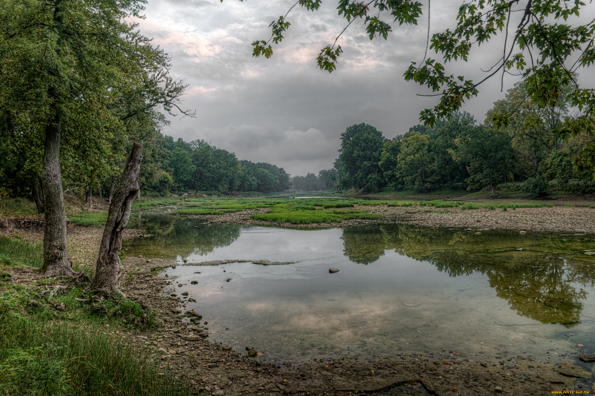природа, реки, озера, простор