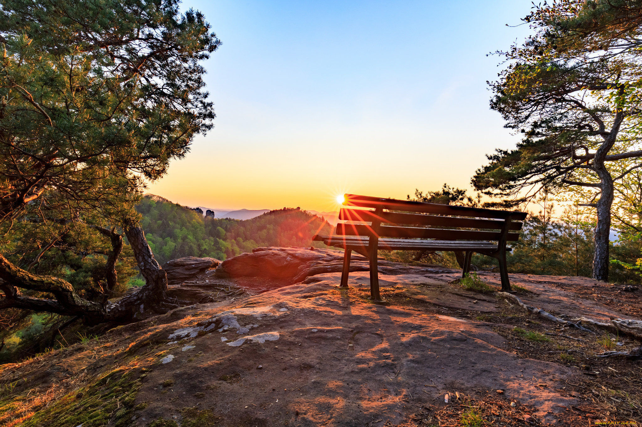 природа, восходы, закаты, простор