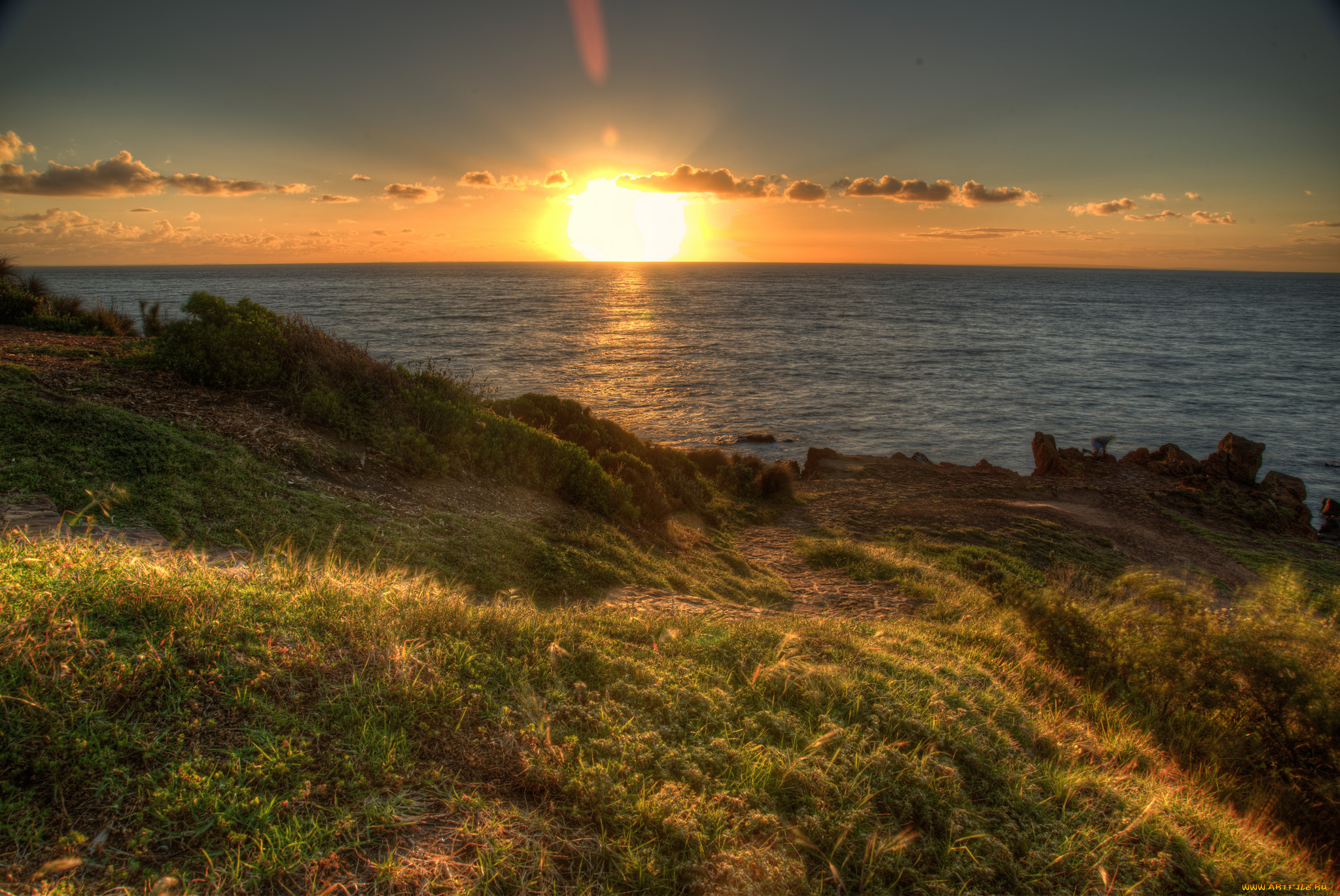 природа, восходы, закаты, простор