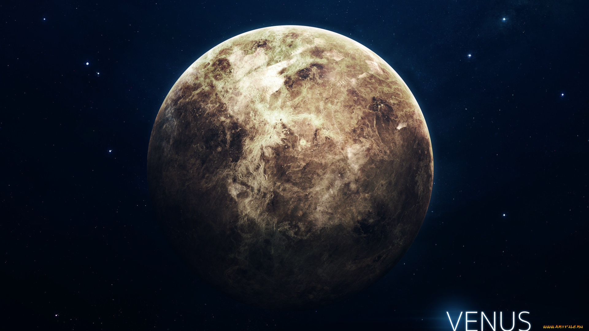 космос, венера, space, stars, арт, планета, звезды, art, berries, system, солнечная, система, venus, planet