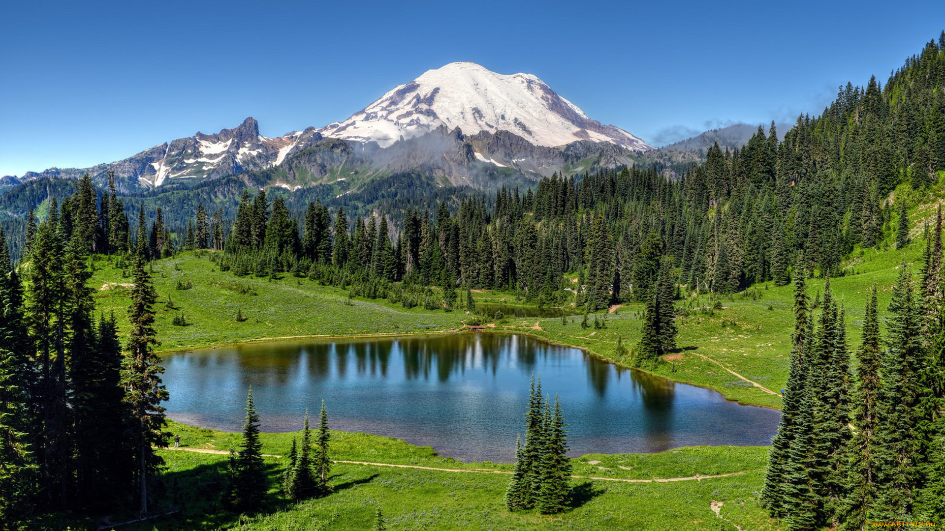 природа, реки, озера, простор