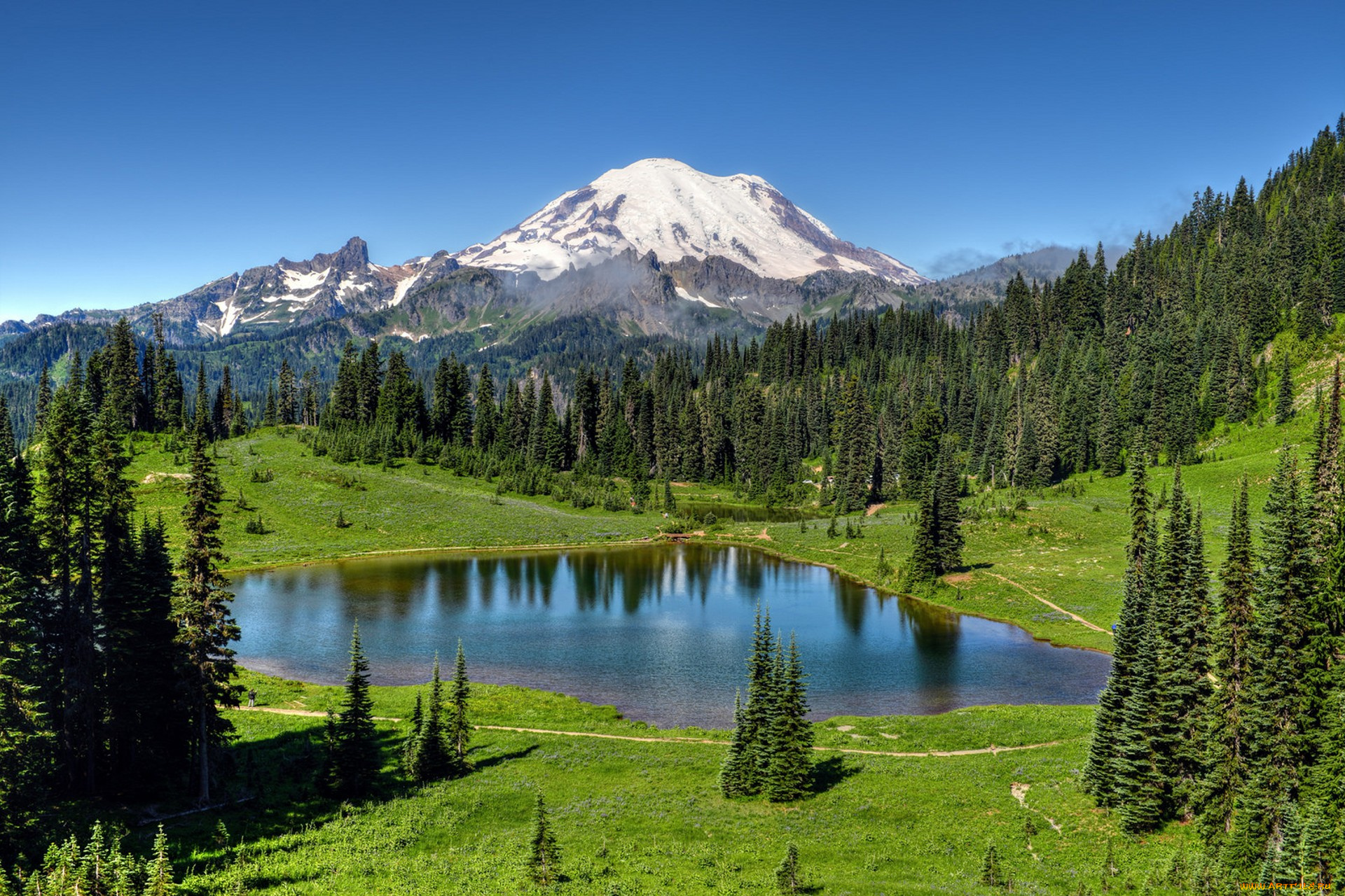 природа, реки, озера, простор