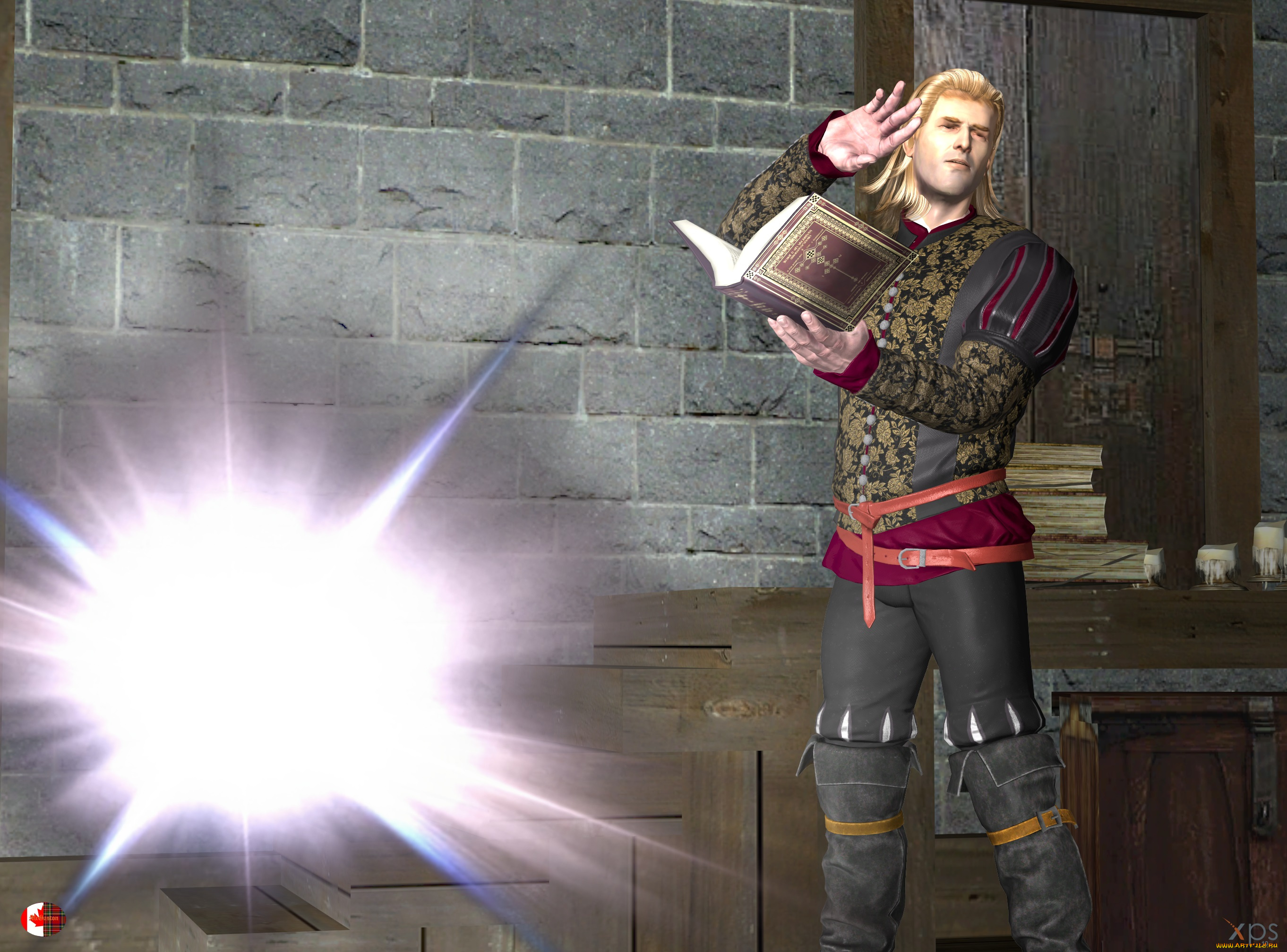 3д, графика, фантазия, , fantasy, мужчина, фон, взгляд