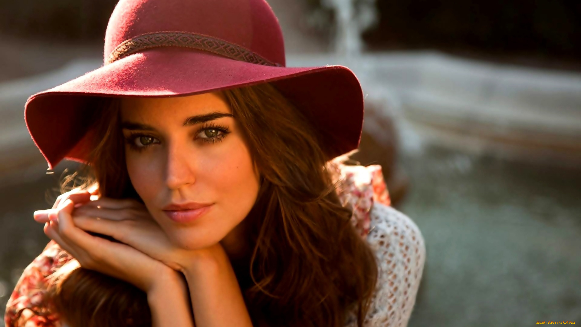 девушки, clara, alonso, шляпа