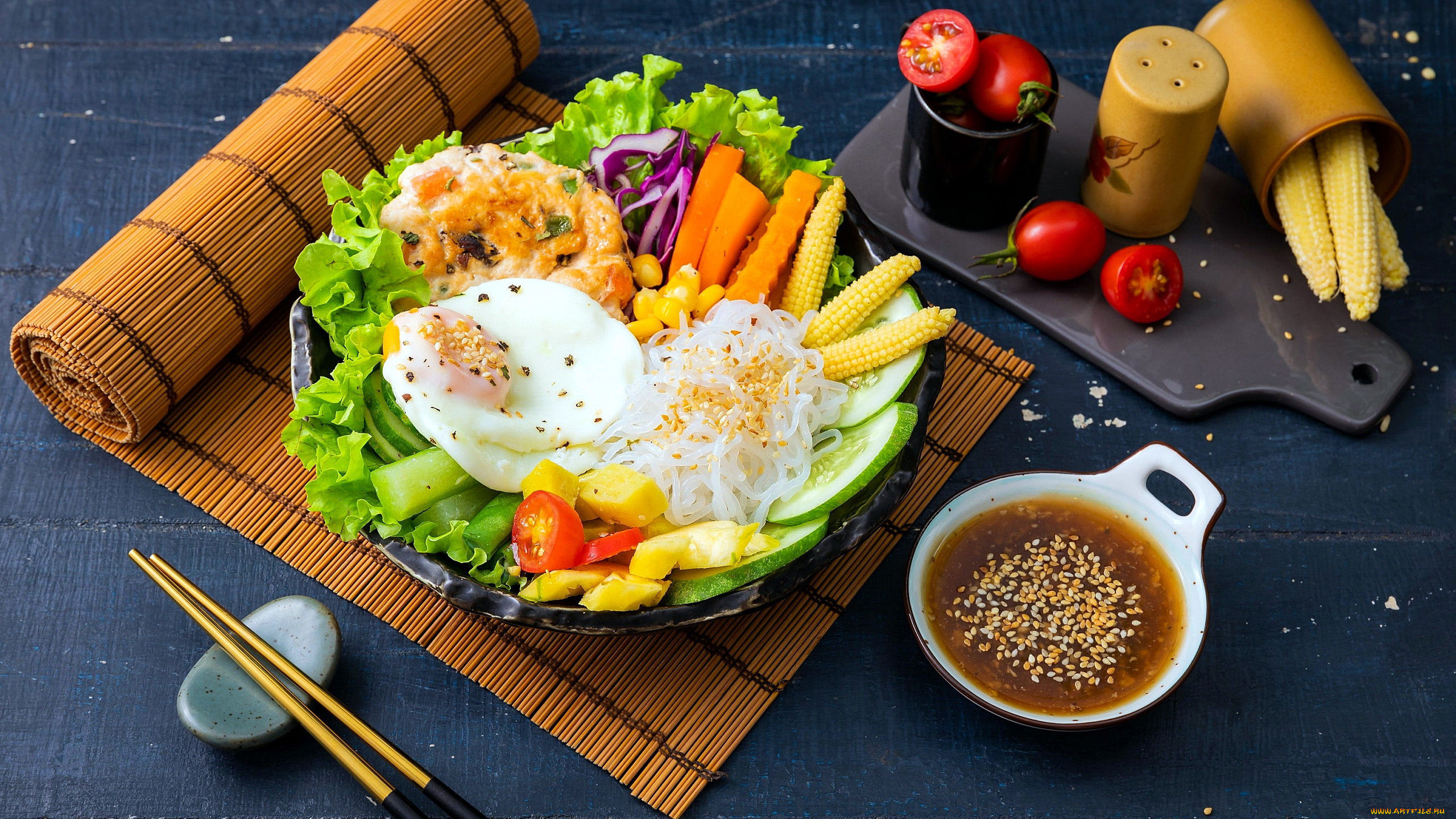 еда, яичные, блюда, овощи, яйца, пашот