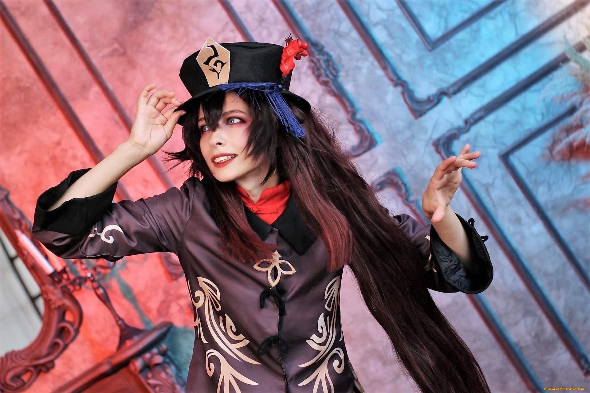 dabllme, девушки, -, креатив, , косплей, образ, костюм, шляпа