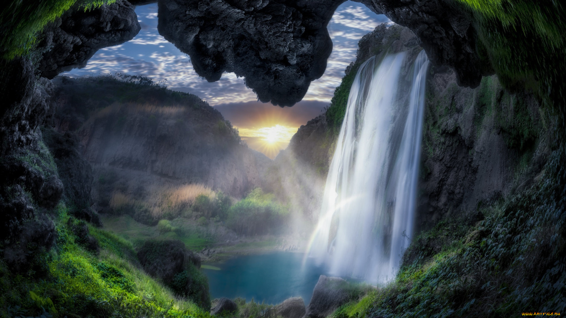 разное, компьютерный, дизайн, пейзаж