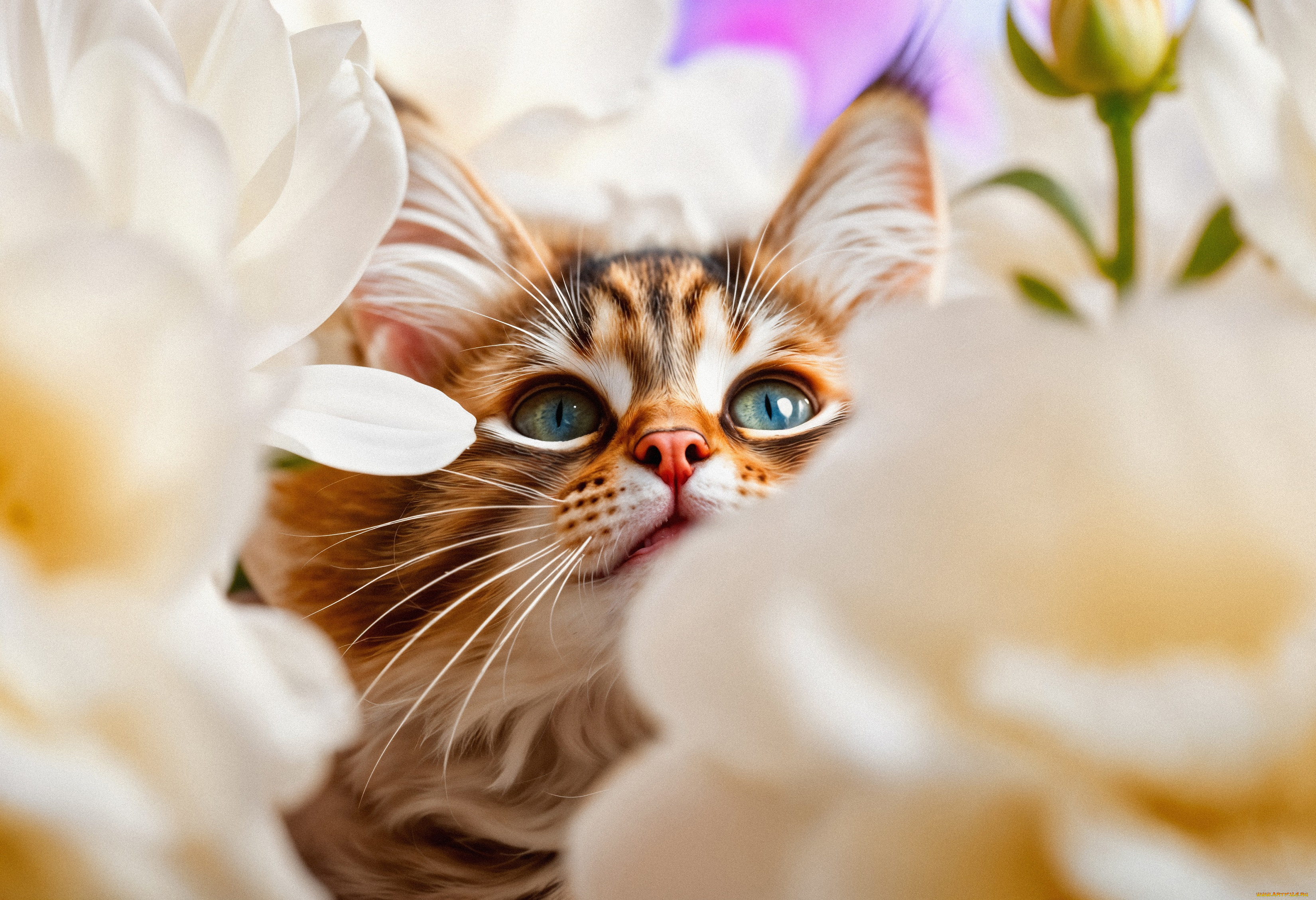 3д, графика, животные, , animals, кот, кошка