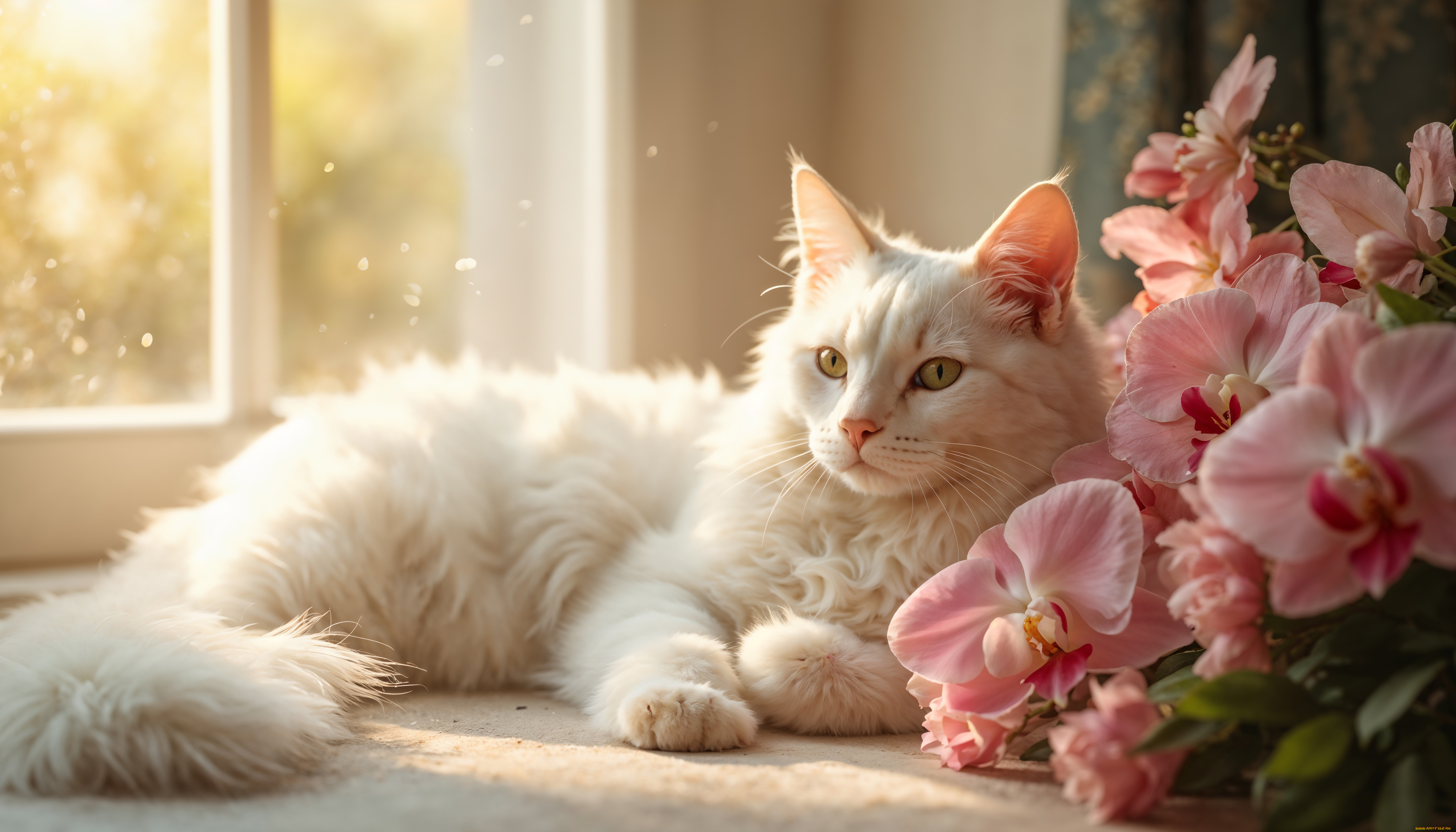 3д, графика, животные, , animals, кот, кошка