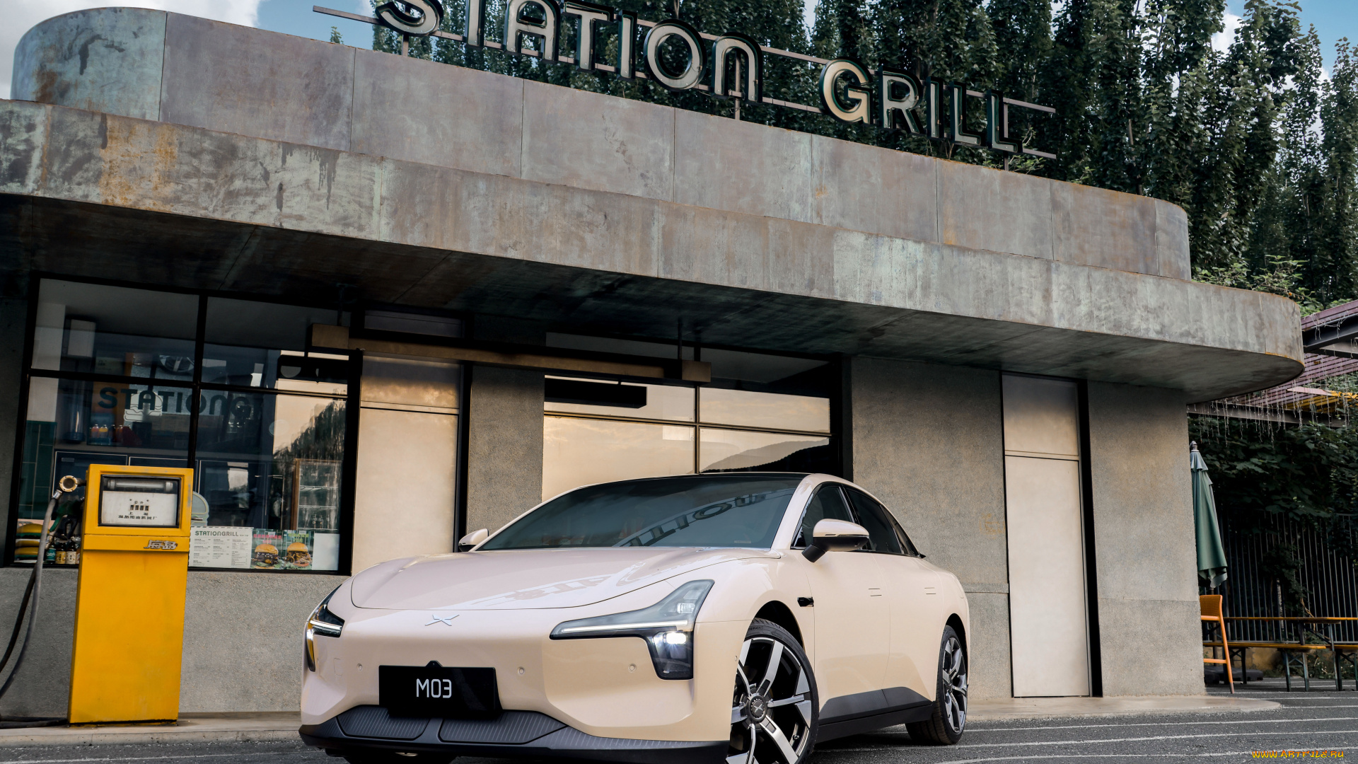 автомобили, xpeng