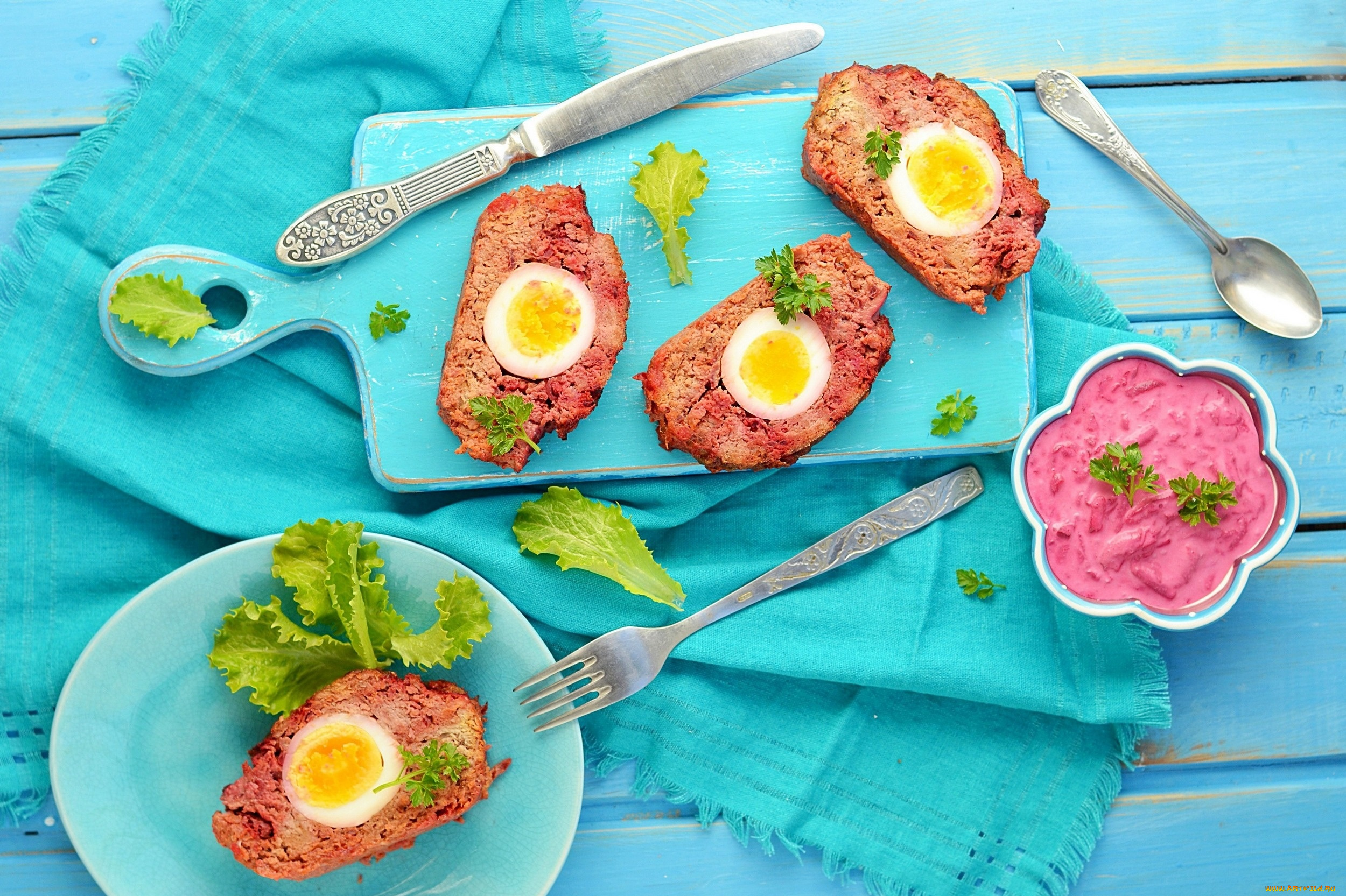 еда, мясные, блюда, рулет