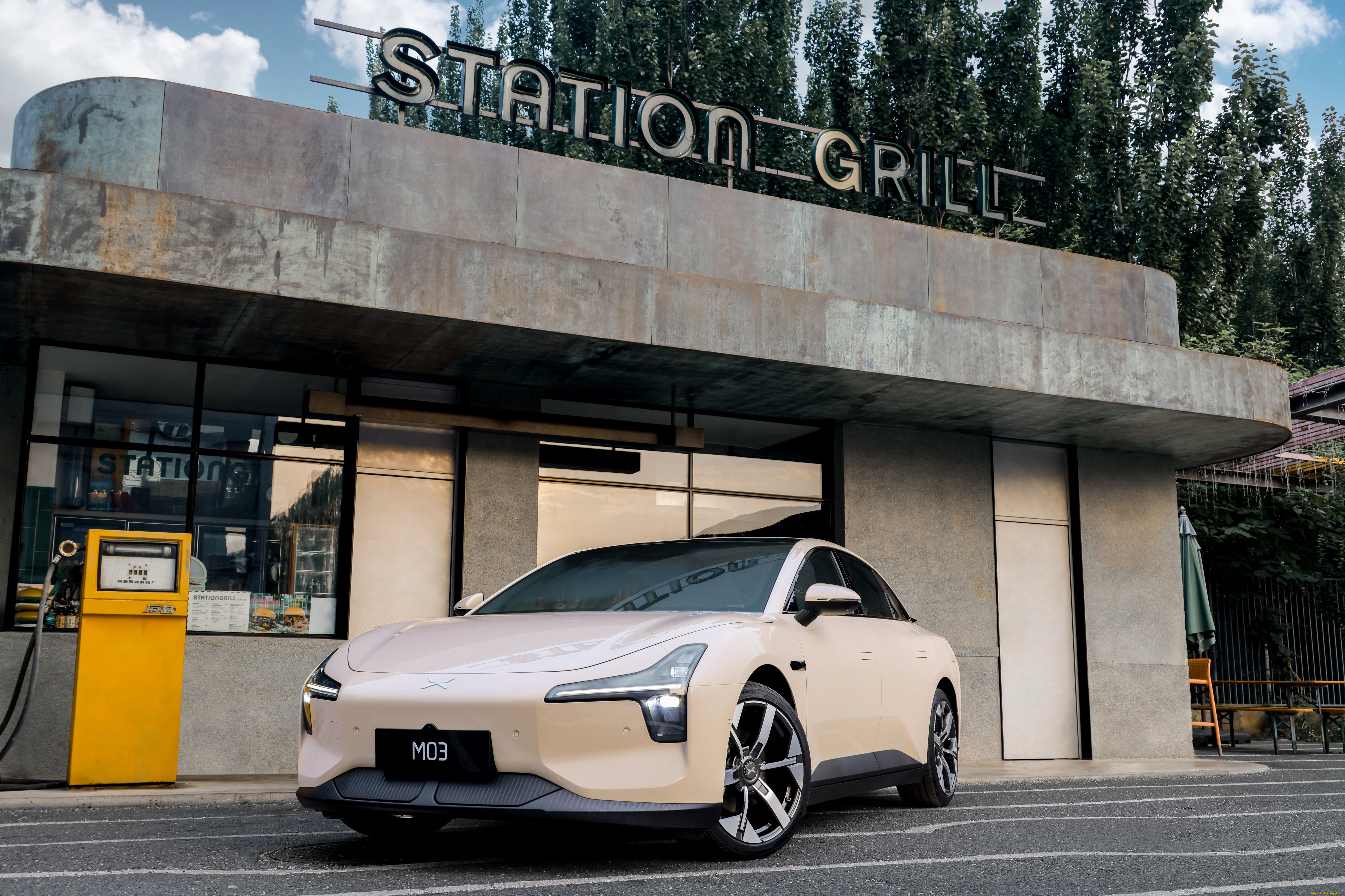 автомобили, xpeng