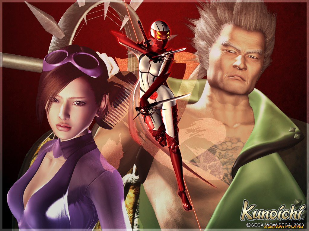 видео, игры, kunoichi