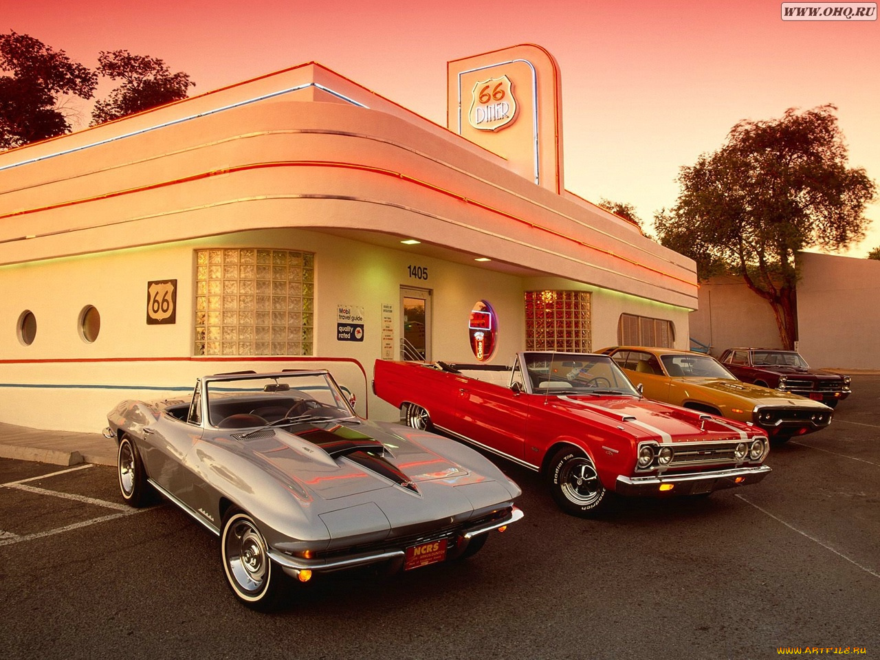 автомобили, разные, вместе