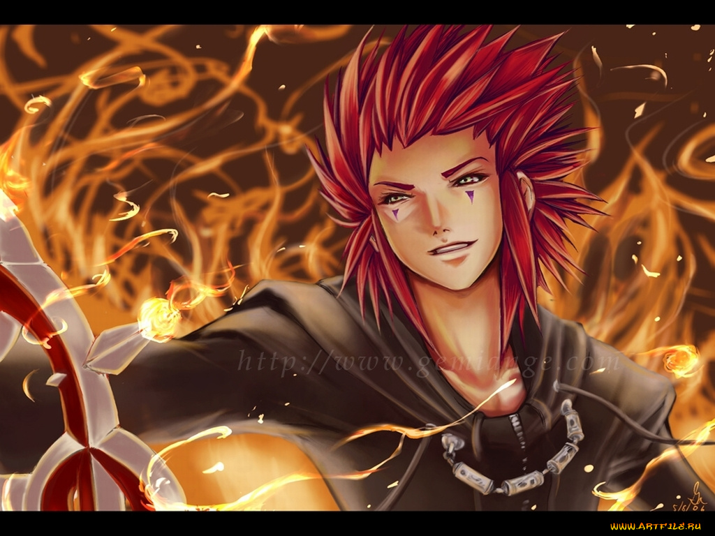 аниме, kingdom, hearts