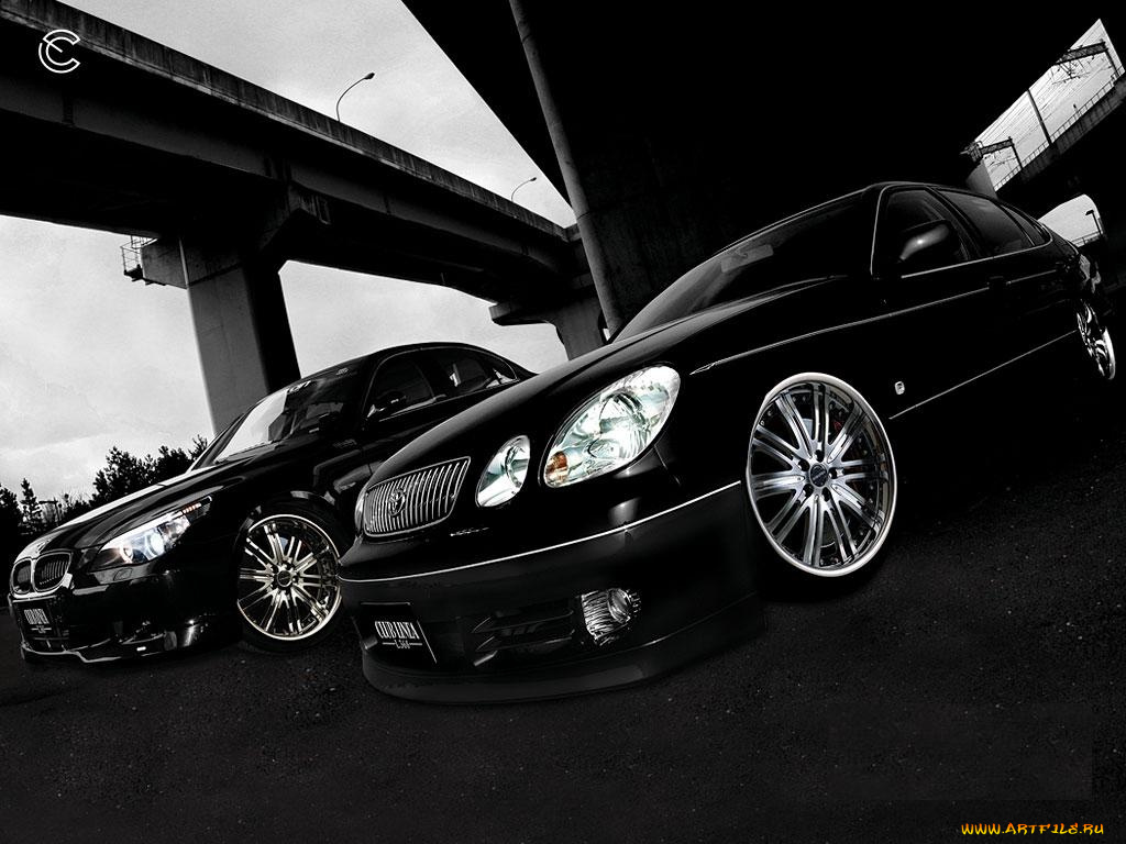 автомобили, разные, вместе