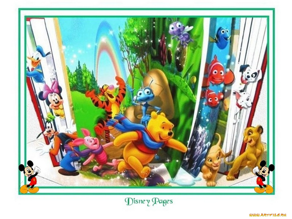 мультфильмы, winnie, the, pooh