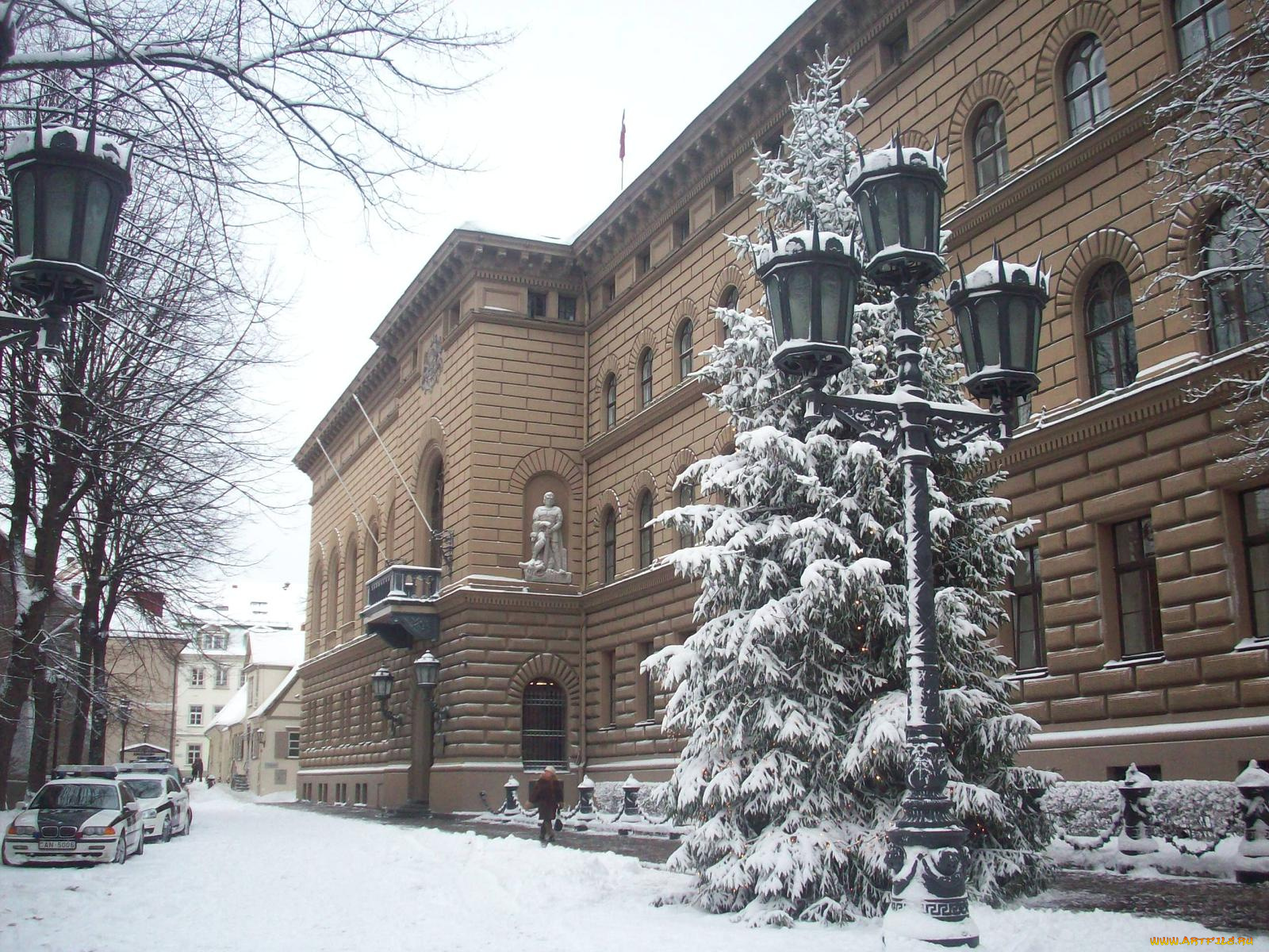 старая, рига, здание, сейма, города, латвия