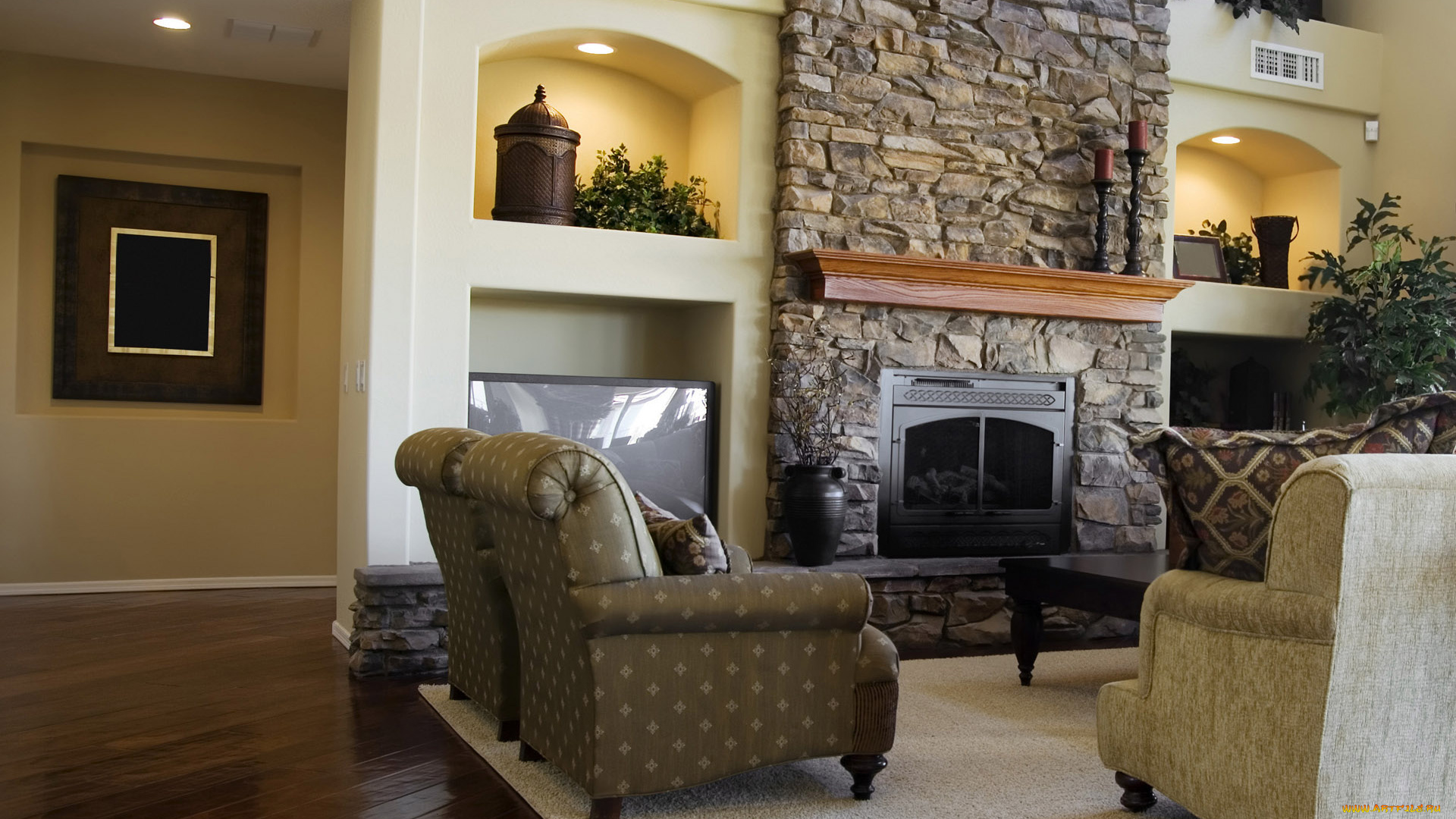 интерьер, гостиная