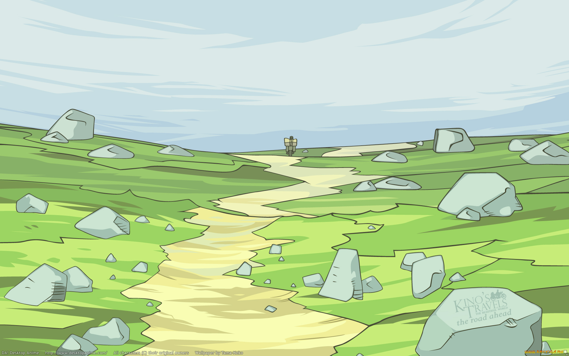 аниме, kino, no, tabi