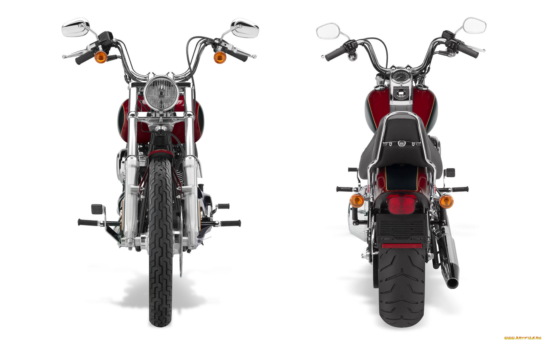 мотоциклы, harley, davidson