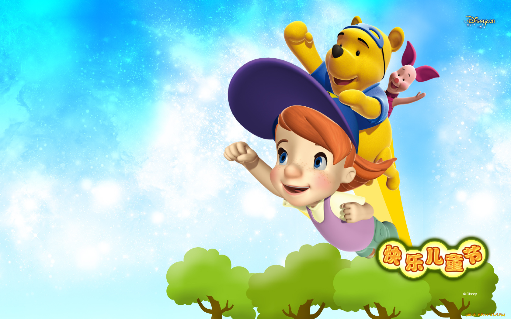 мультфильмы, winnie, the, pooh