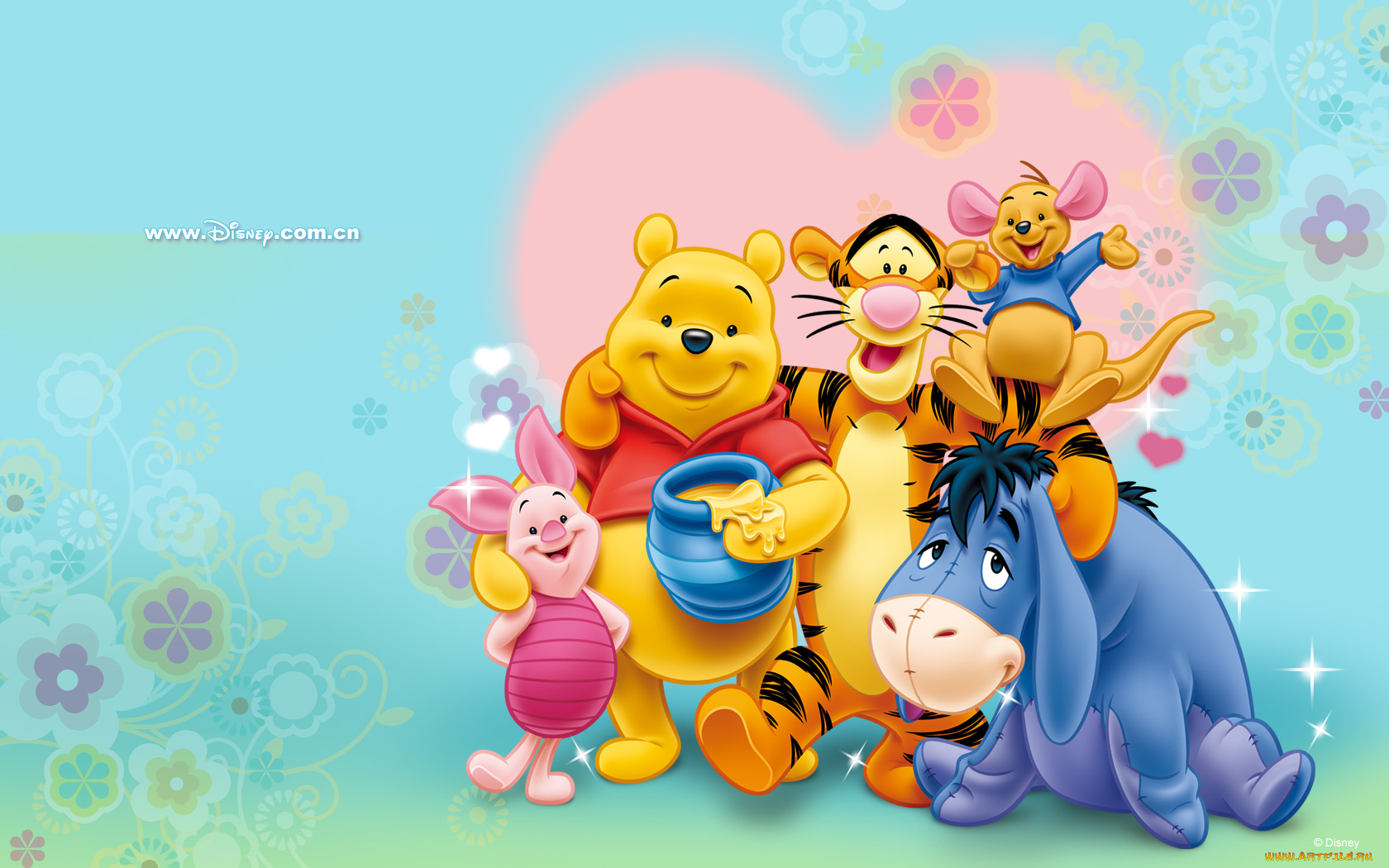 мультфильмы, winnie, the, pooh