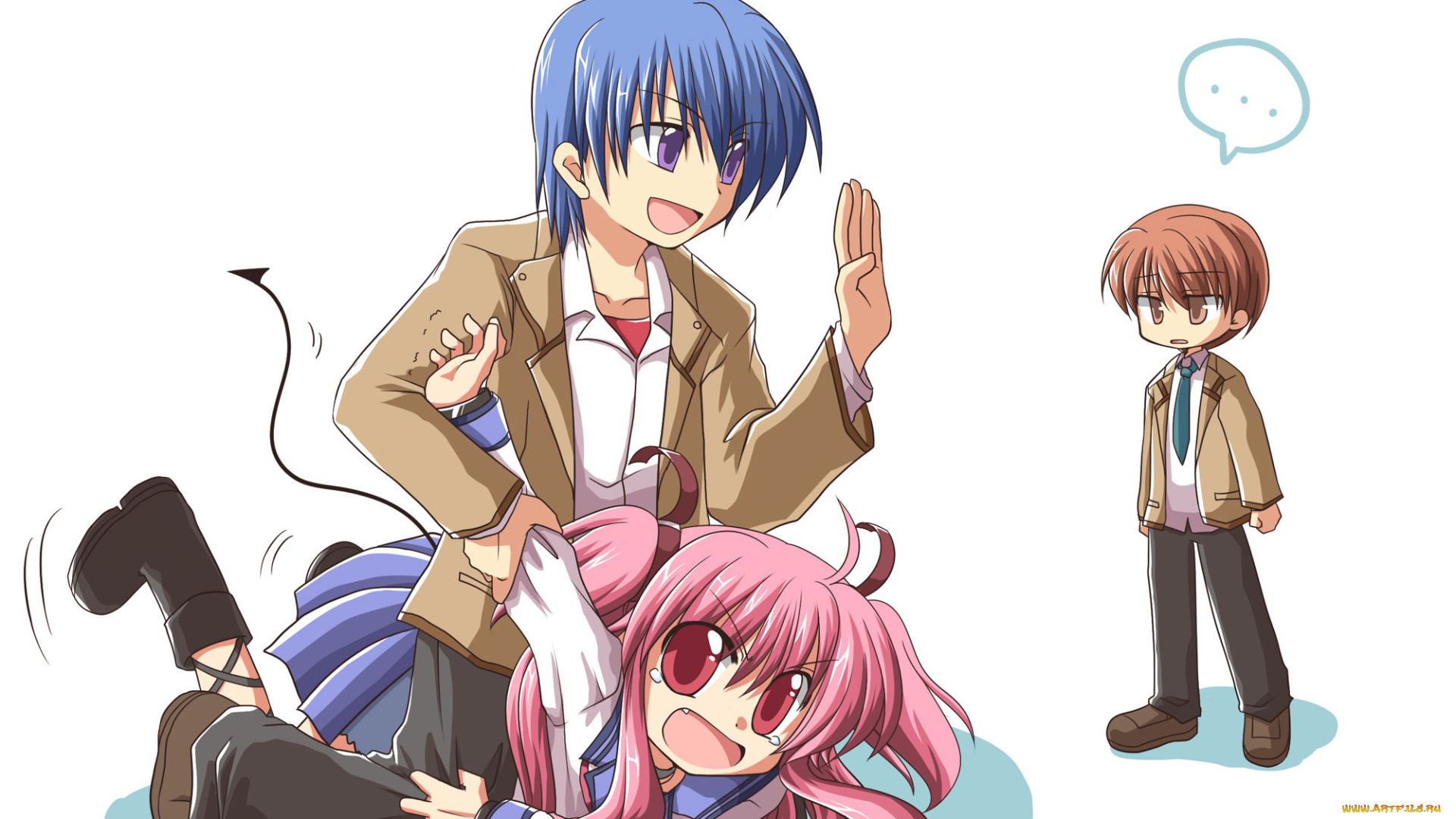 angel, beats, аниме